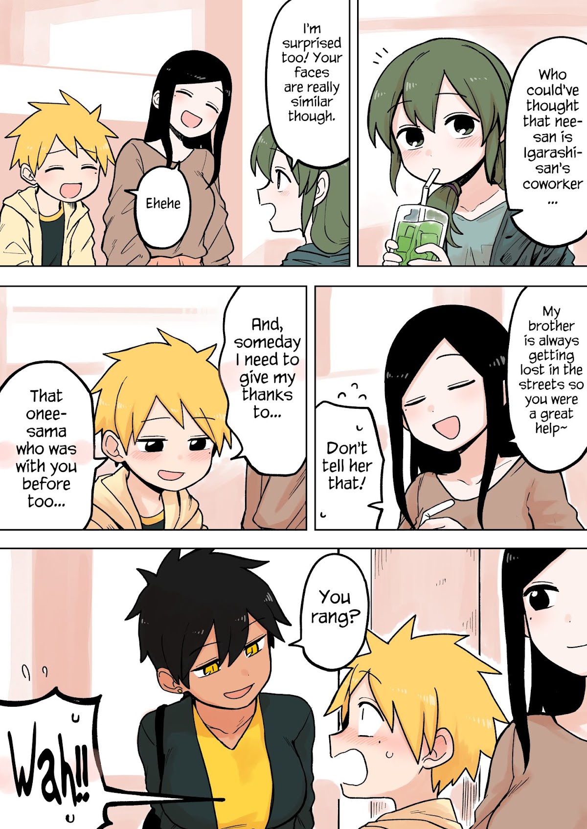 Senpai ga Urusai Kouhai no Hanashi Chapter 68 page 1 - Chapter 68