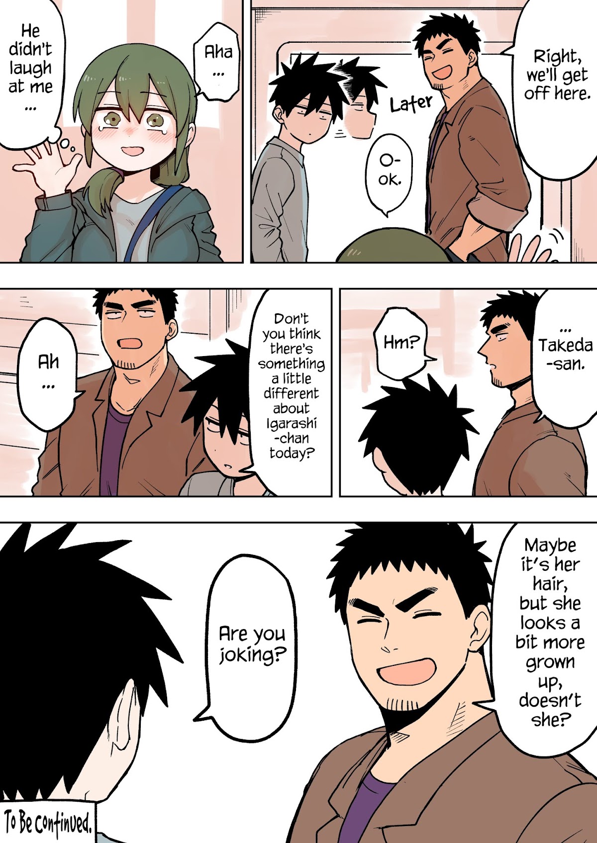 Senpai ga Urusai Kouhai no Hanashi Chapter 70 page 4 - Chapter 70