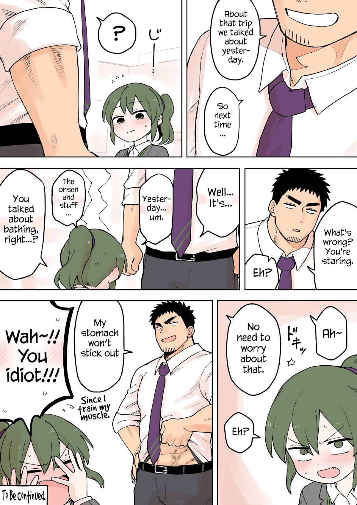 Senpai ga Urusai Kouhai no Hanashi Chapter 73 page 4 - Chapter 73