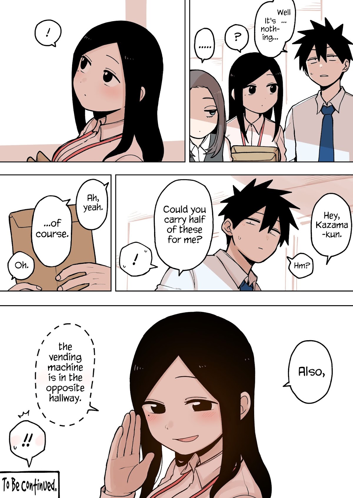 Senpai ga Urusai Kouhai no Hanashi Chapter 74 page 4 - Chapter 74