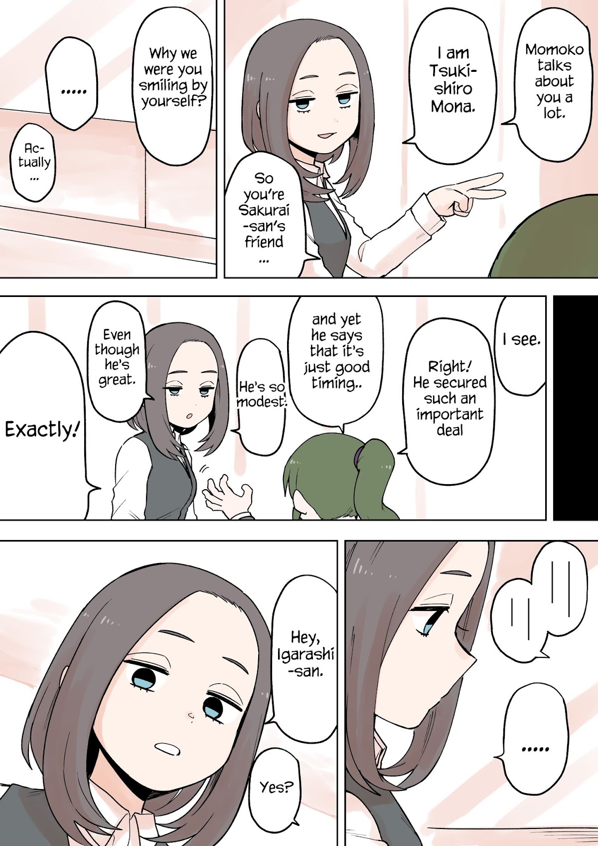 Senpai ga Urusai Kouhai no Hanashi Chapter 75 page 3 - Chapter 75