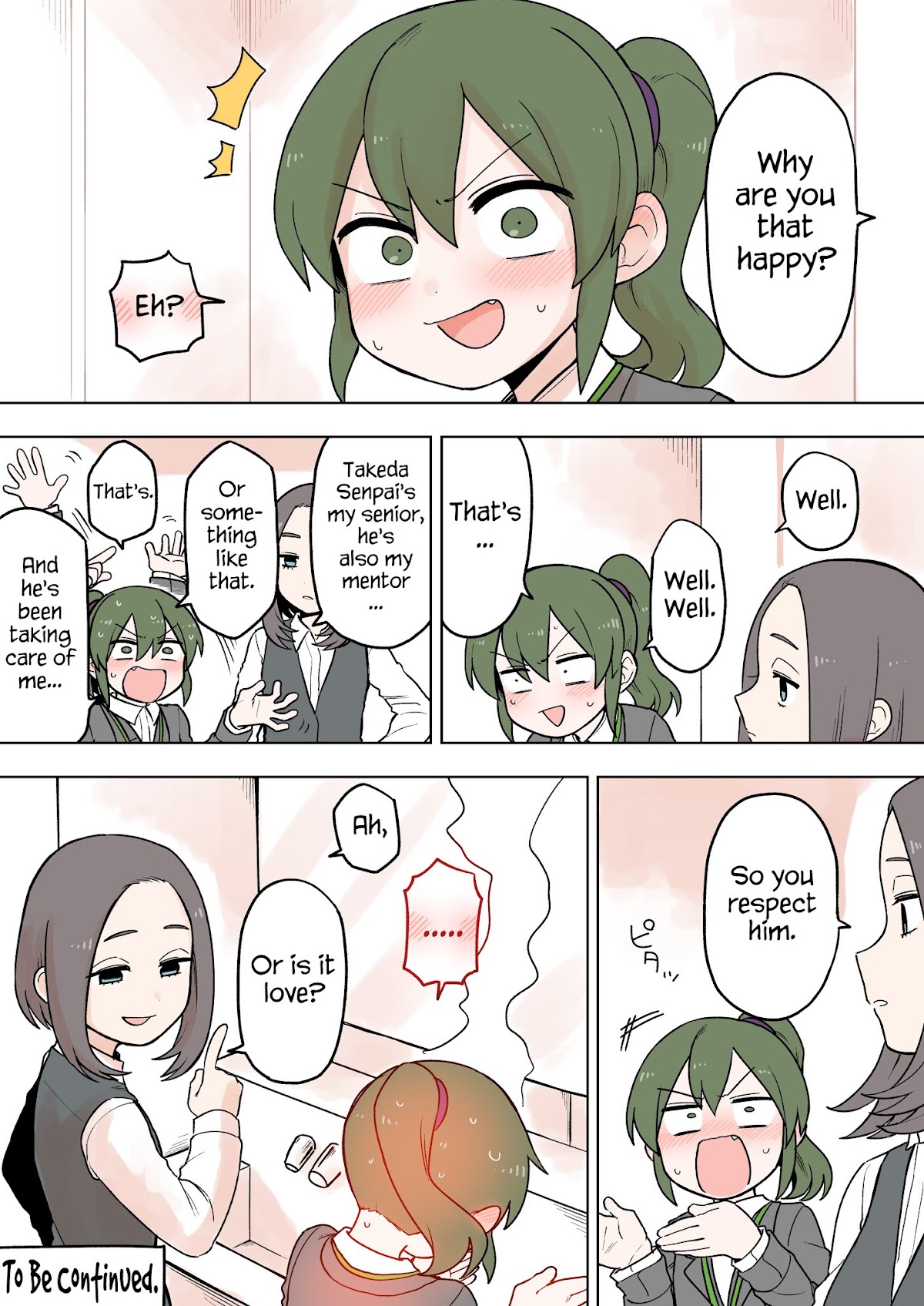 Senpai ga Urusai Kouhai no Hanashi Chapter 75 page 4 - Chapter 75