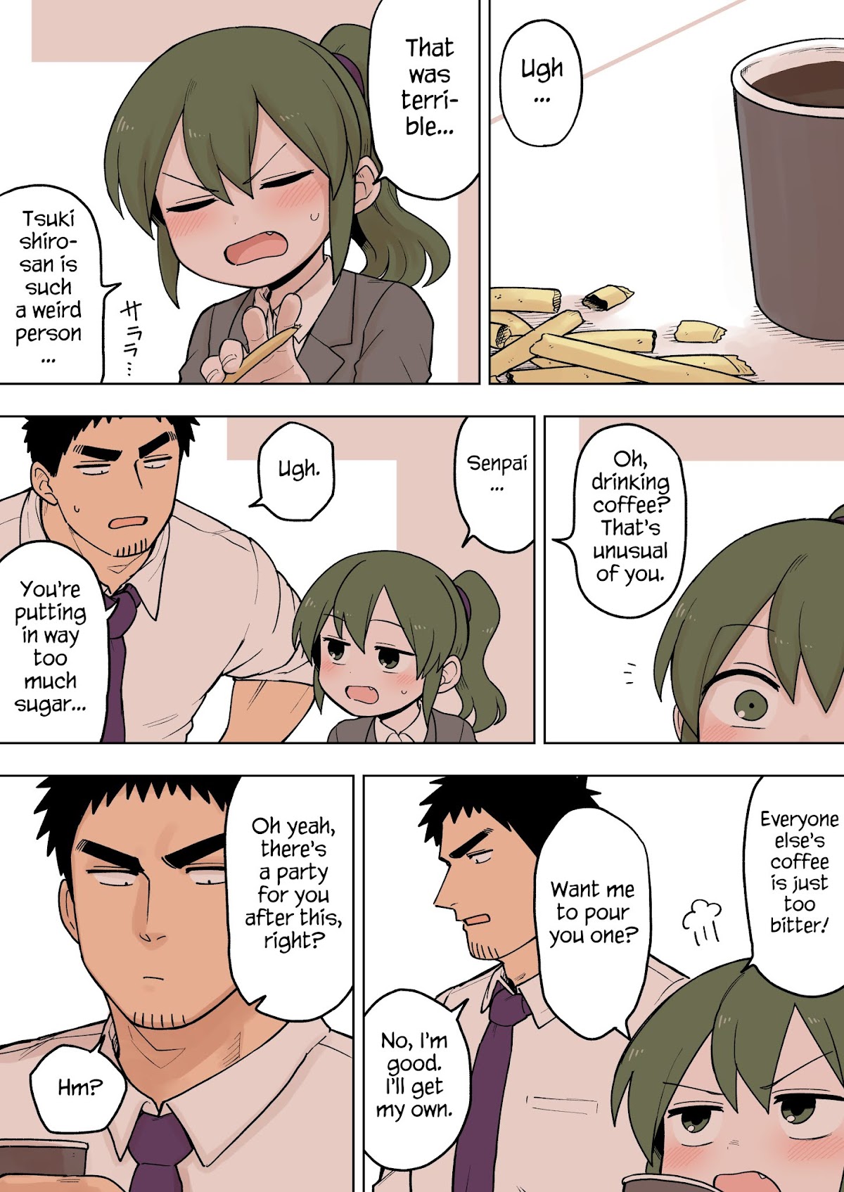 Senpai ga Urusai Kouhai no Hanashi Chapter 76 page 1 - Chapter 76