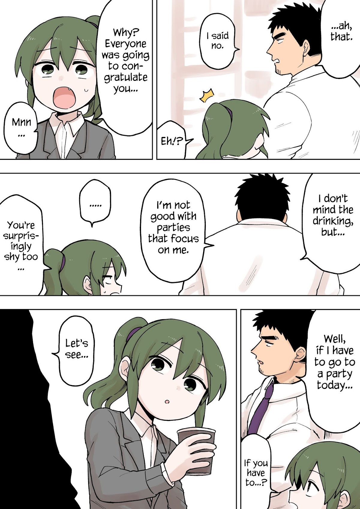 Senpai ga Urusai Kouhai no Hanashi Chapter 76 page 2 - Chapter 76