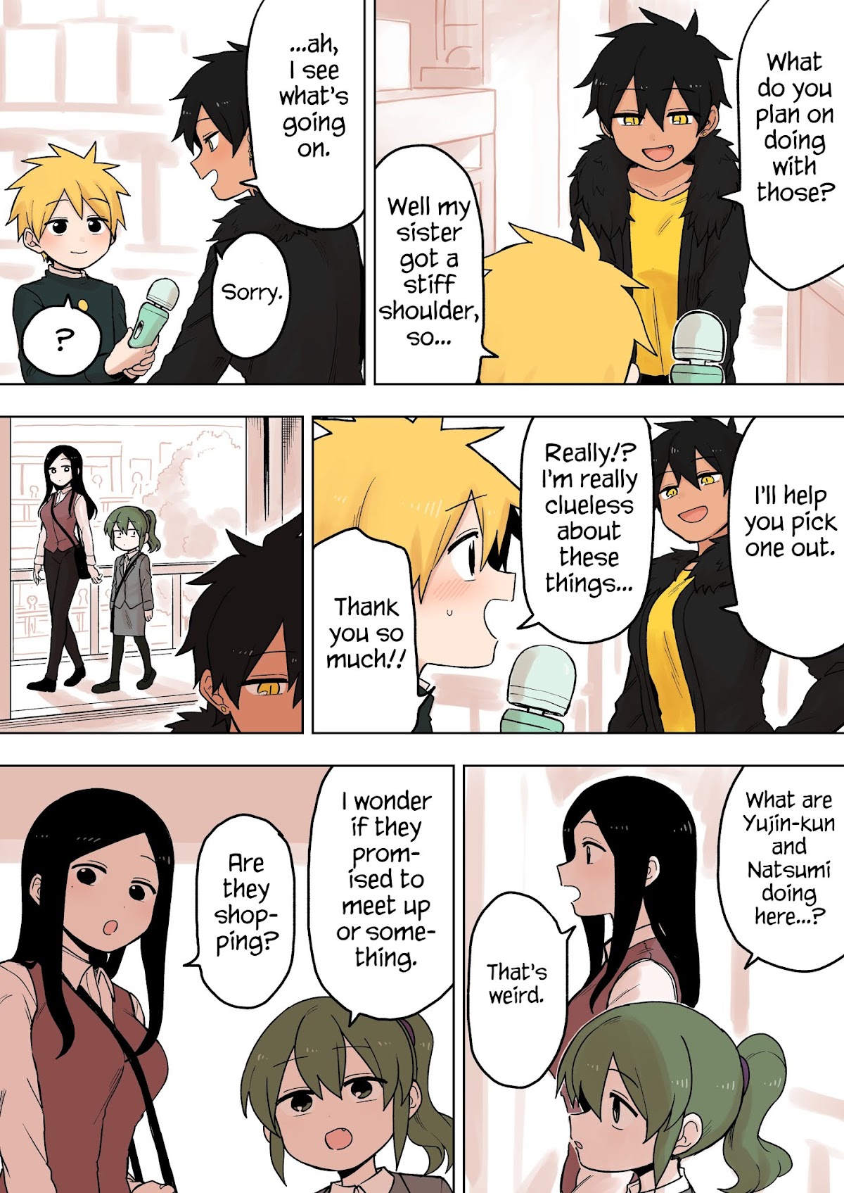 Senpai ga Urusai Kouhai no Hanashi Chapter 78 page 3 - Chapter 78