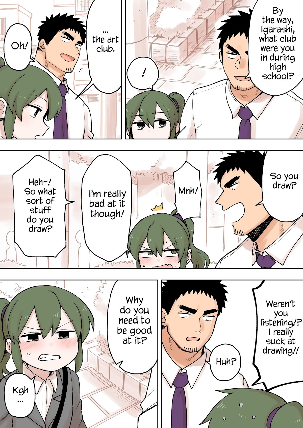 Senpai ga Urusai Kouhai no Hanashi Chapter 79 page 1 - Chapter 79