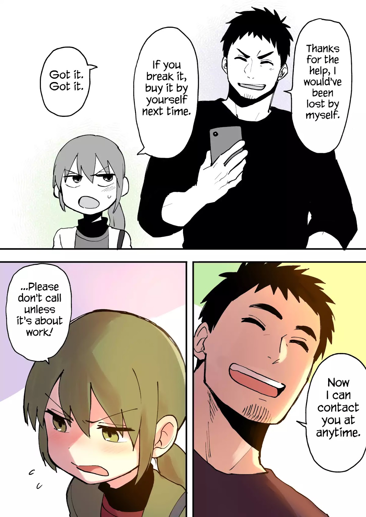 Senpai ga Urusai Kouhai no Hanashi Chapter 8 page 3 - Chapter 8