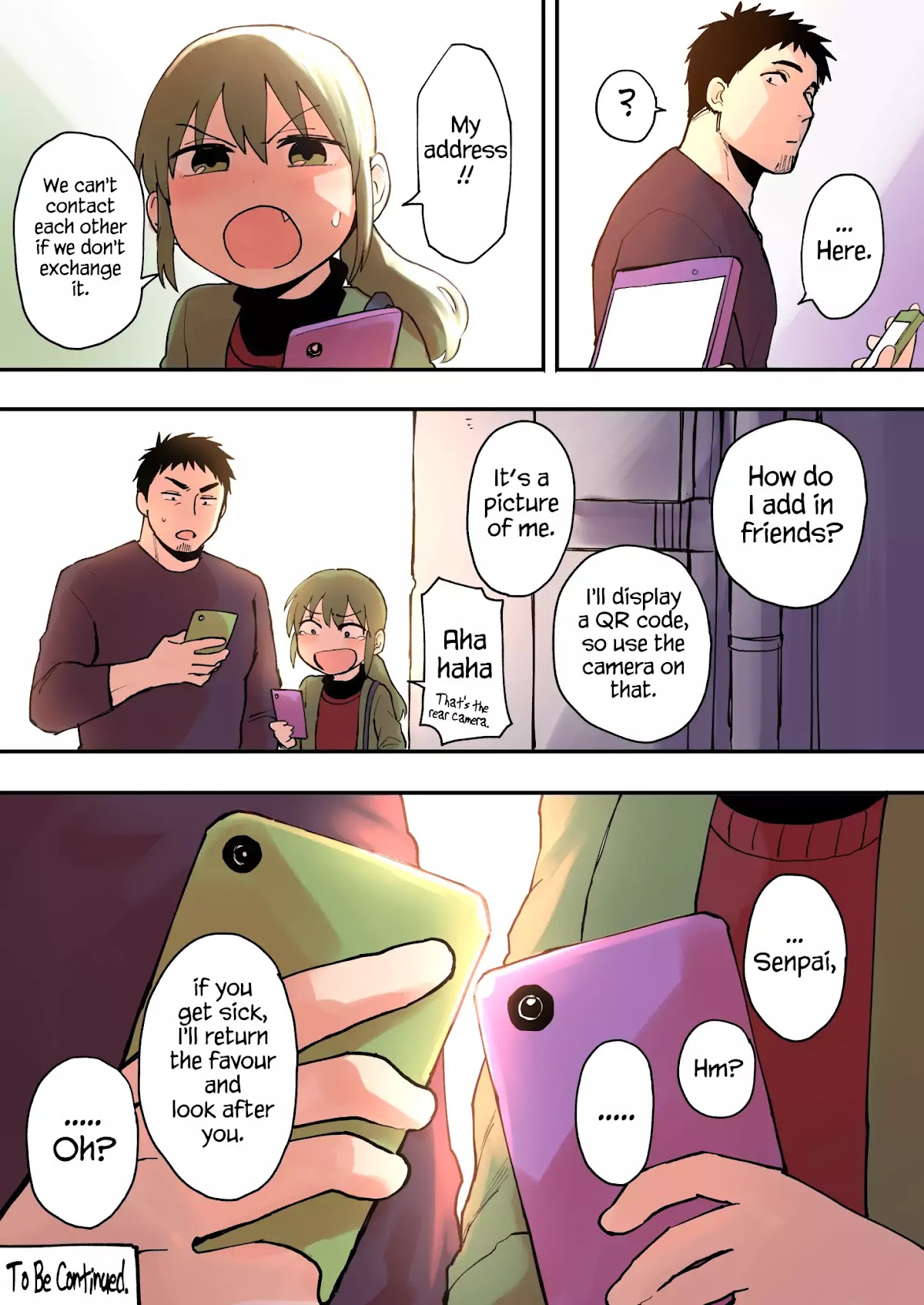 Senpai ga Urusai Kouhai no Hanashi Chapter 8 page 4 - Chapter 8