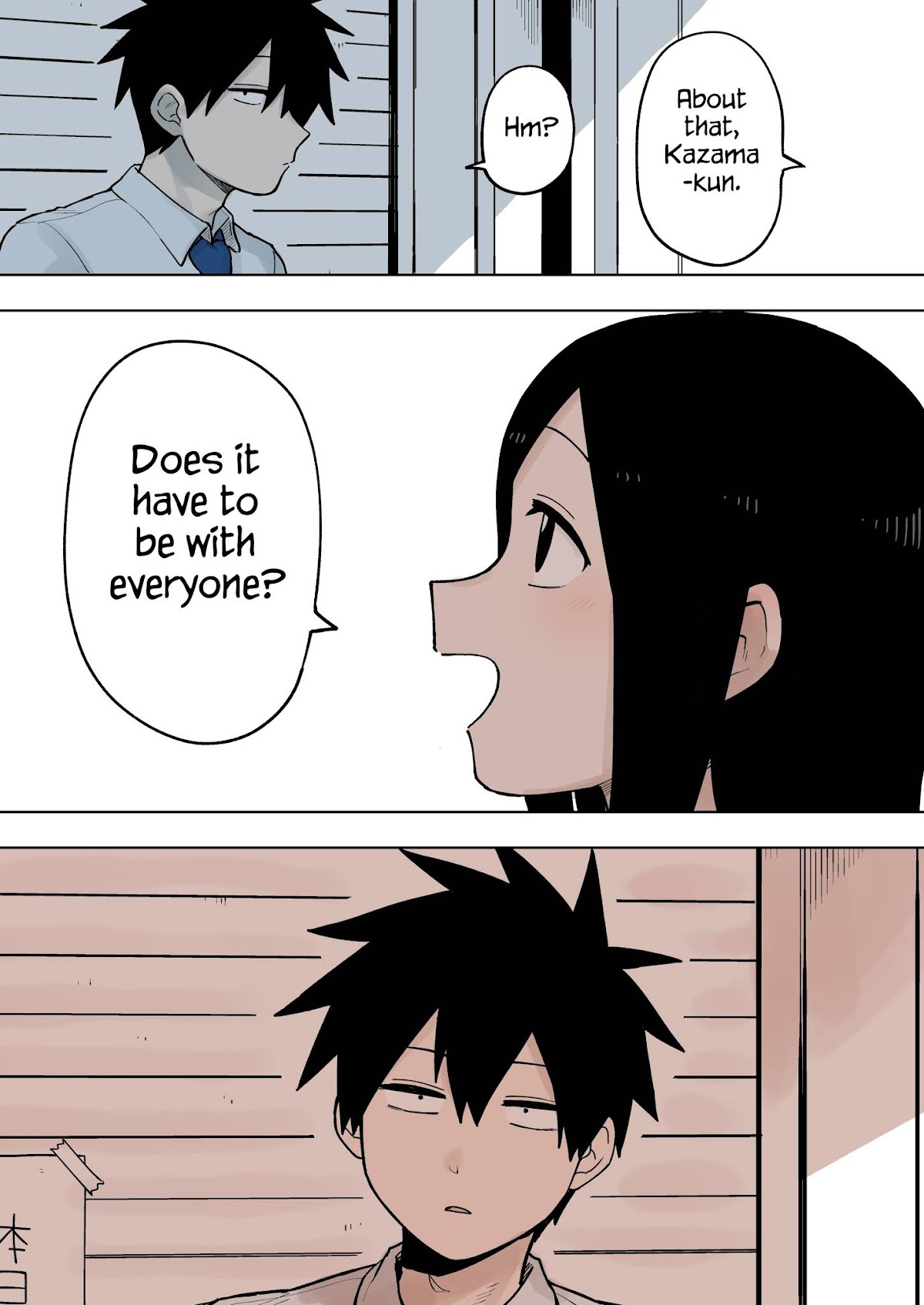 Senpai ga Urusai Kouhai no Hanashi Chapter 80 page 3 - Chapter 80
