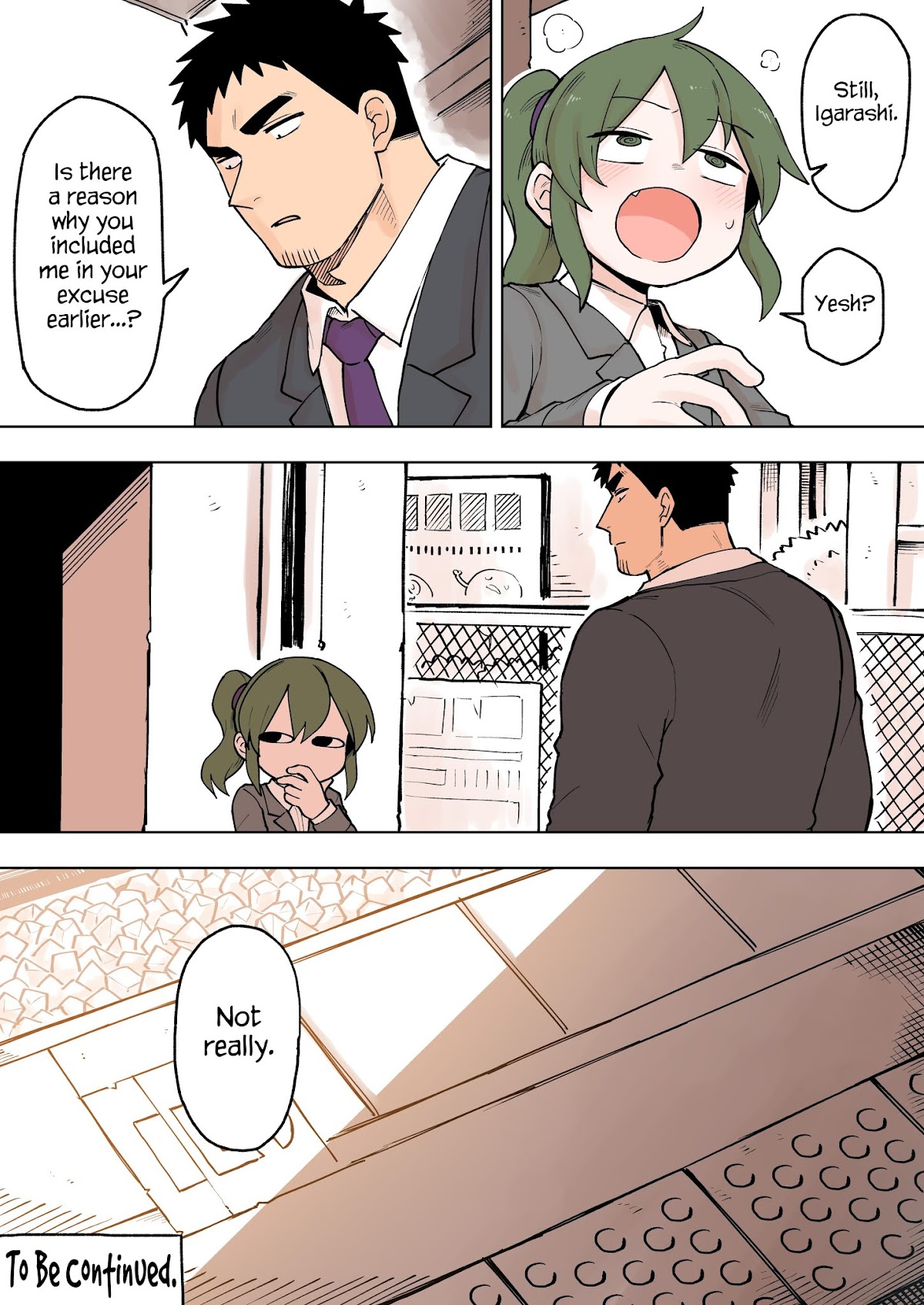 Senpai ga Urusai Kouhai no Hanashi Chapter 81 page 4 - Chapter 81