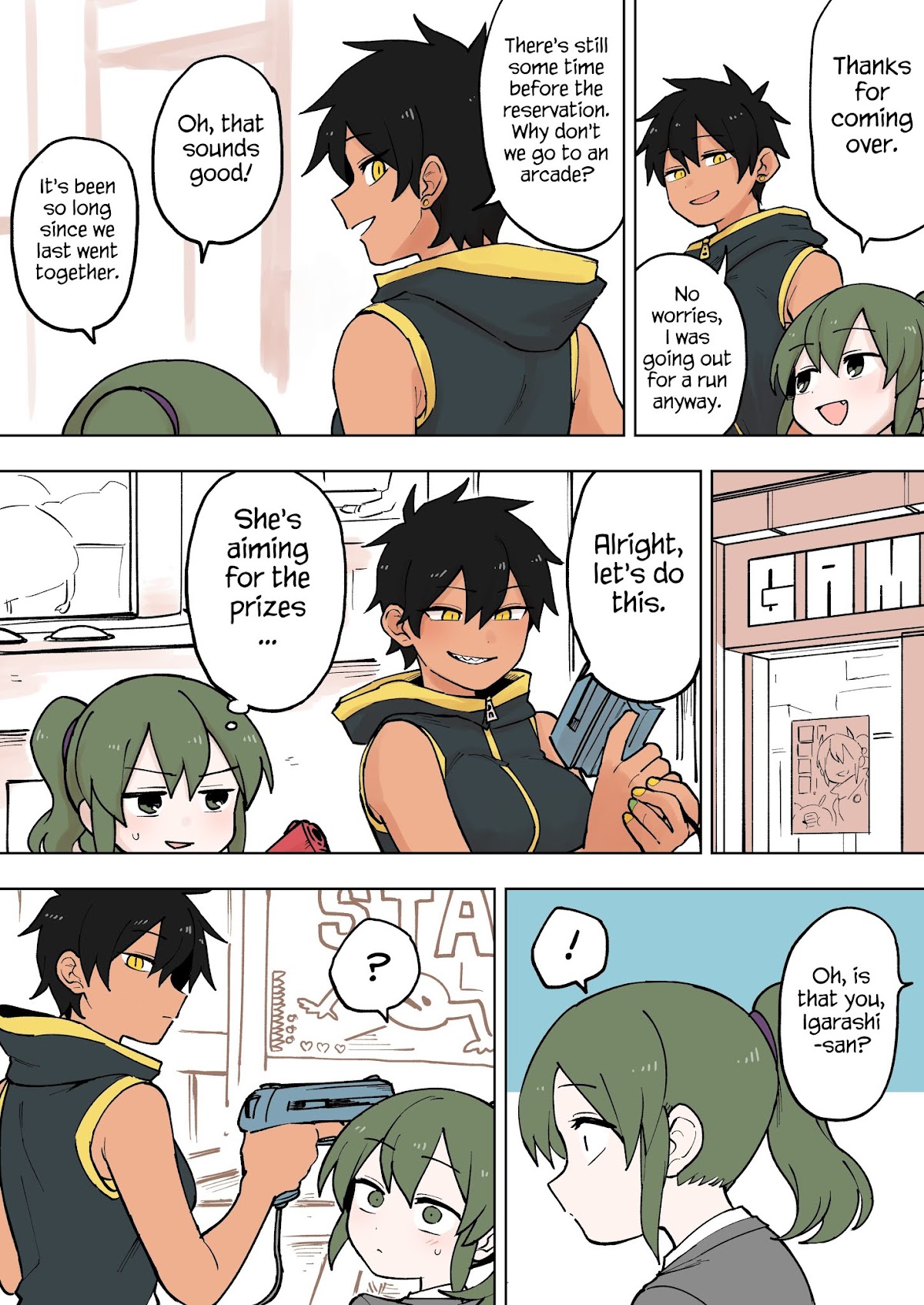 Senpai ga Urusai Kouhai no Hanashi Chapter 82 page 2 - Chapter 82