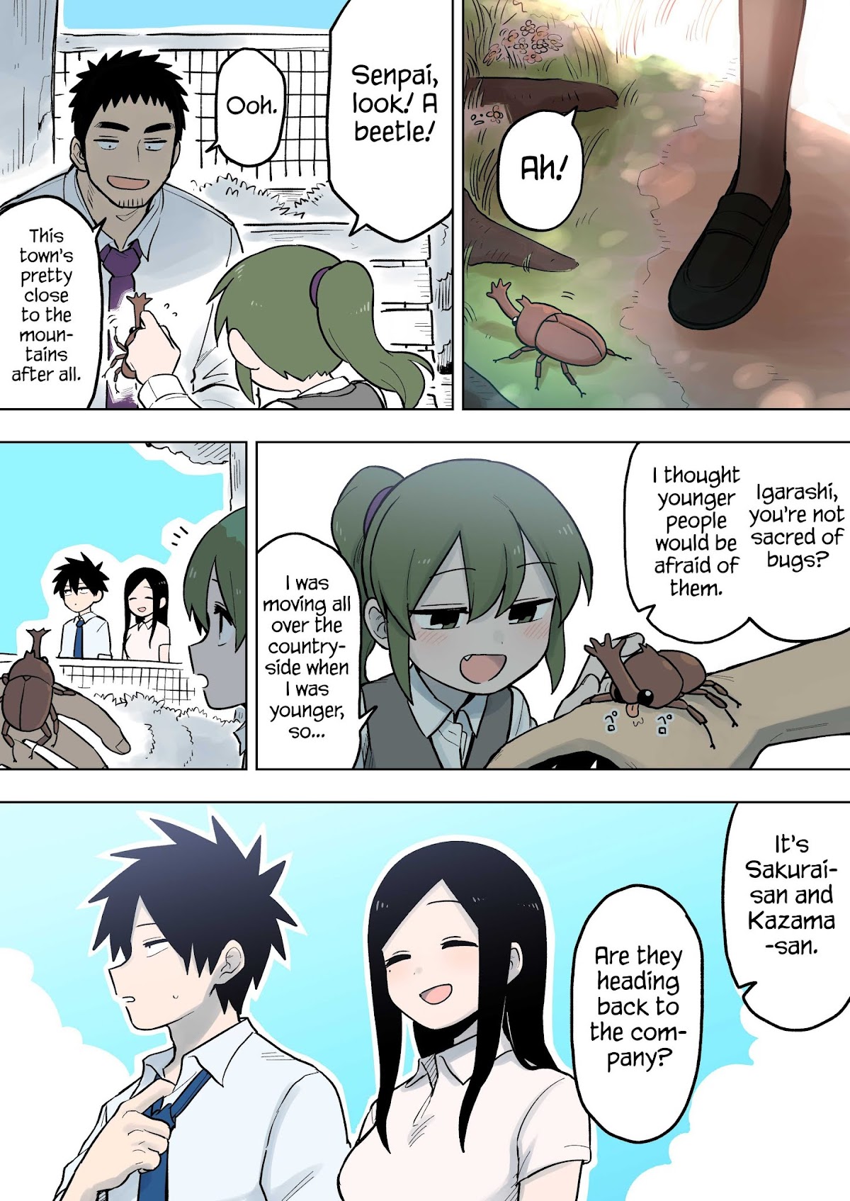 Senpai ga Urusai Kouhai no Hanashi Chapter 84 page 1 - Chapter 84
