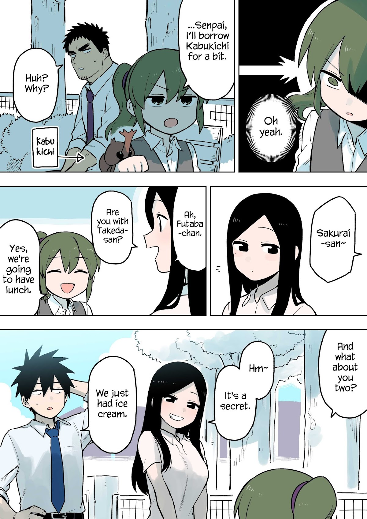 Senpai ga Urusai Kouhai no Hanashi Chapter 84 page 2 - Chapter 84