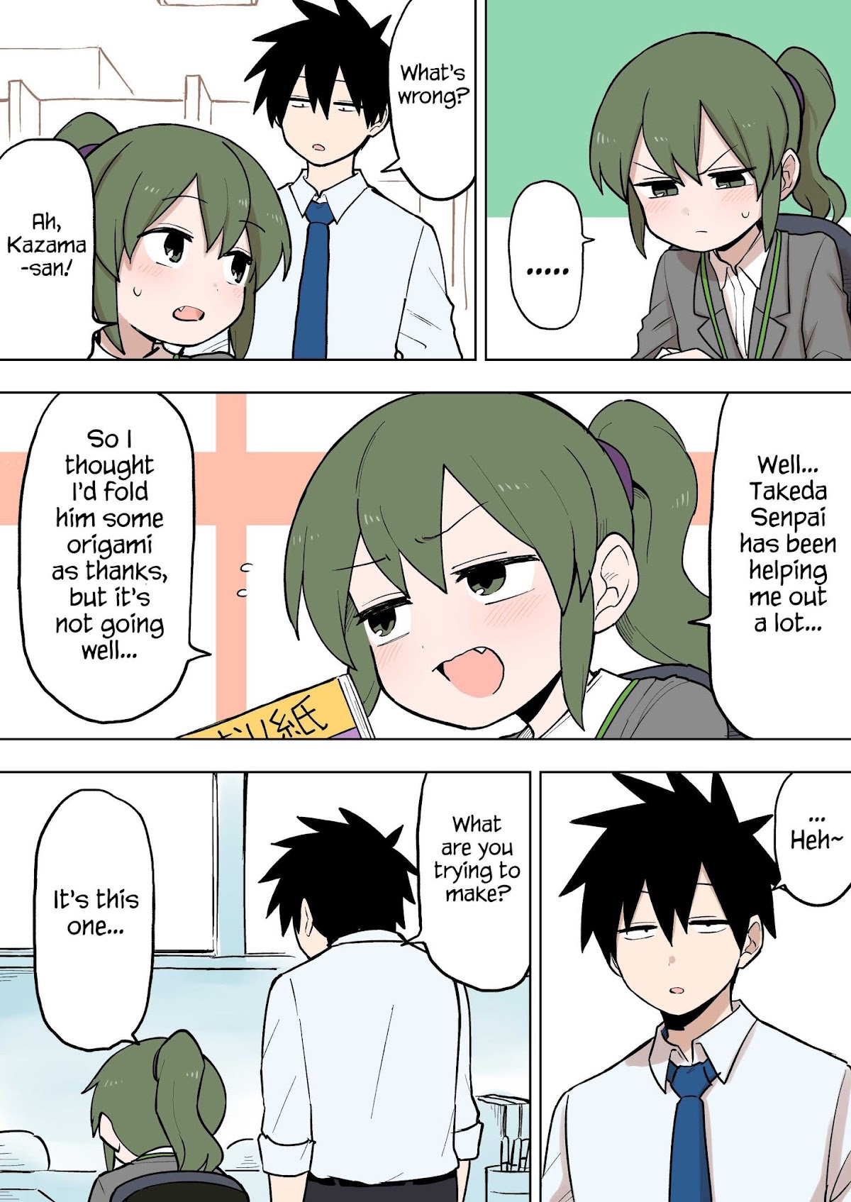 Senpai ga Urusai Kouhai no Hanashi Chapter 89 page 1 - Chapter 89
