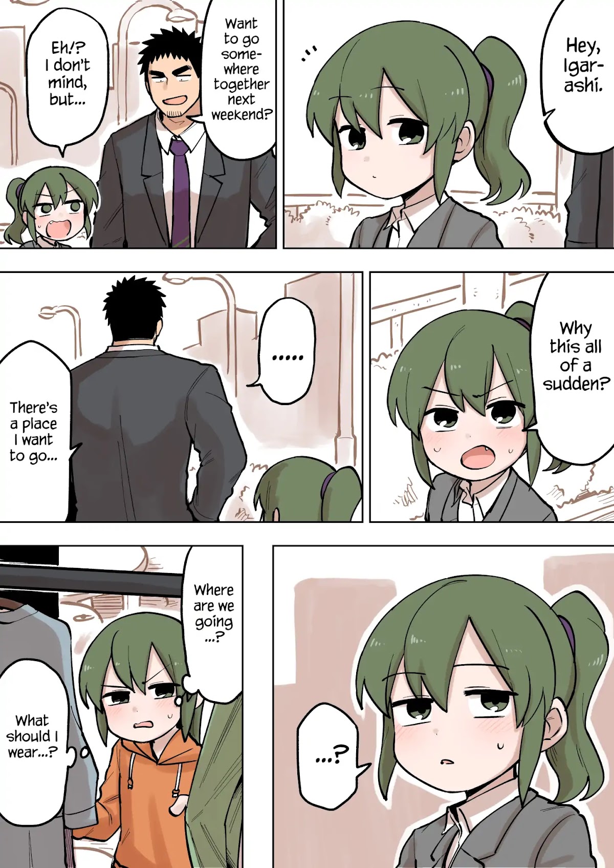 Senpai ga Urusai Kouhai no Hanashi Chapter 96 page 1 - Chapter 96