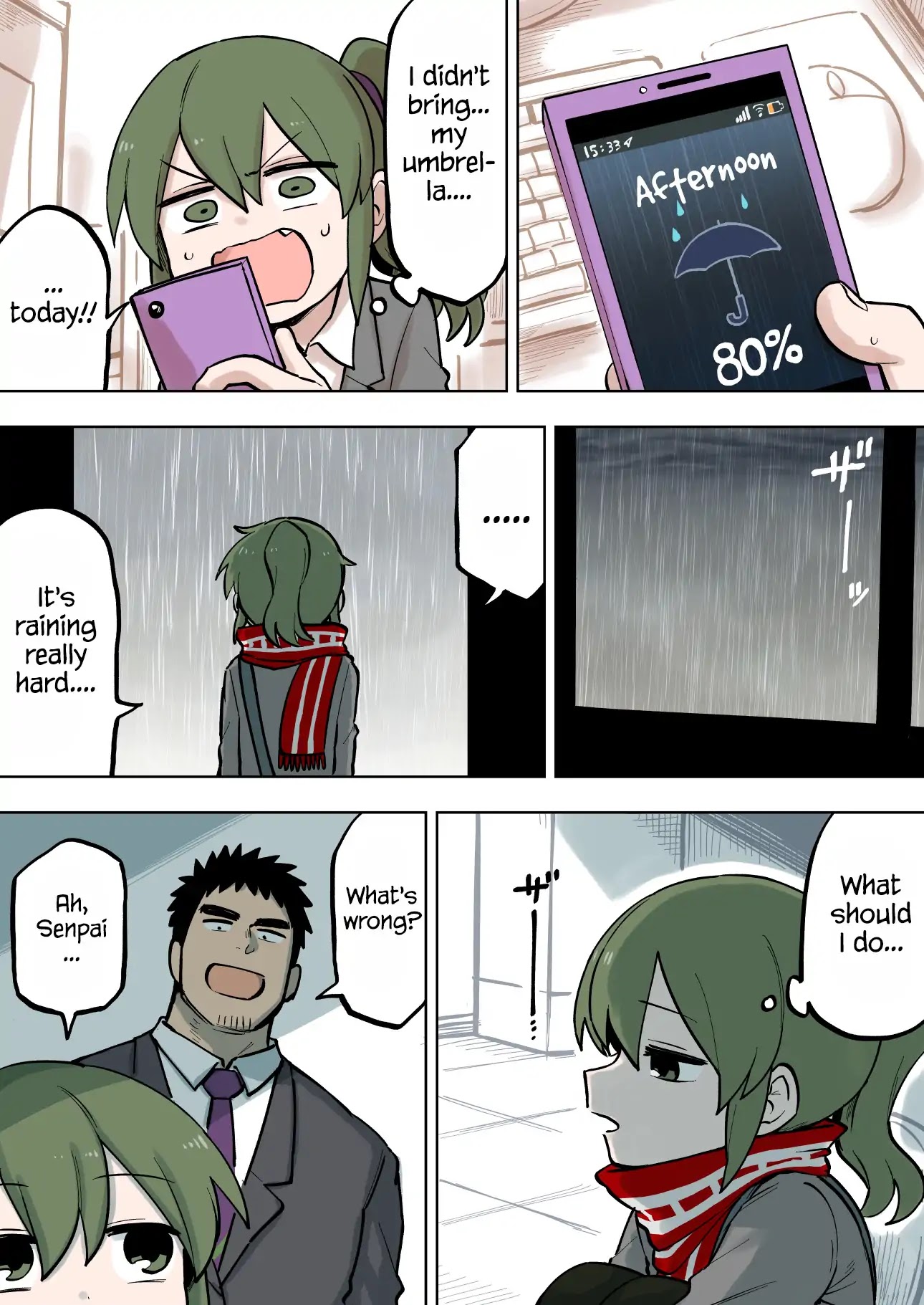 Senpai ga Urusai Kouhai no Hanashi Chapter 97 page 1 - Chapter 97