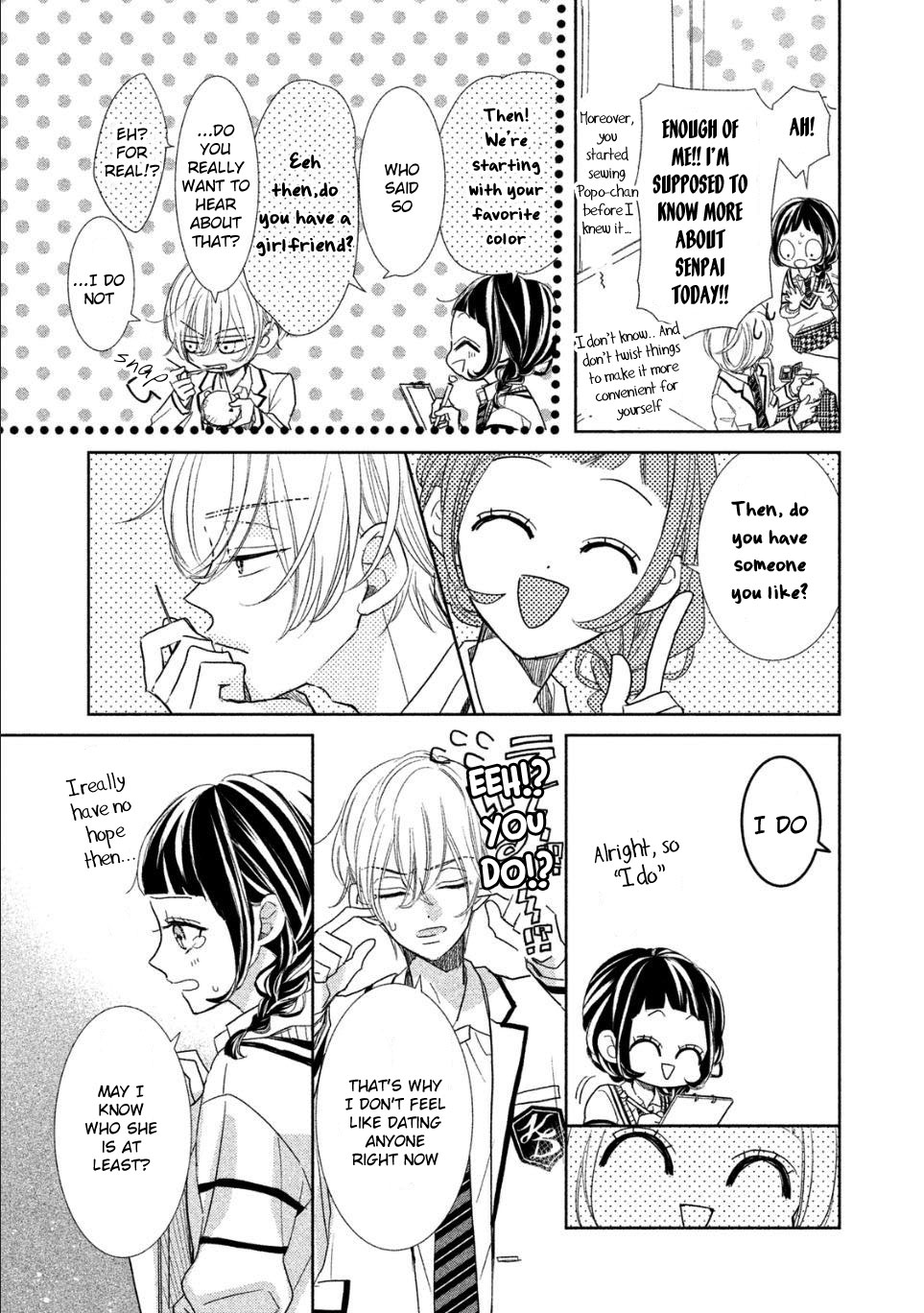 Senpai! Ima Kara Kokurimasu! Chapter 1 page 18 - Chapter 1 : The smilling guillotine VS the love zombie Koharu