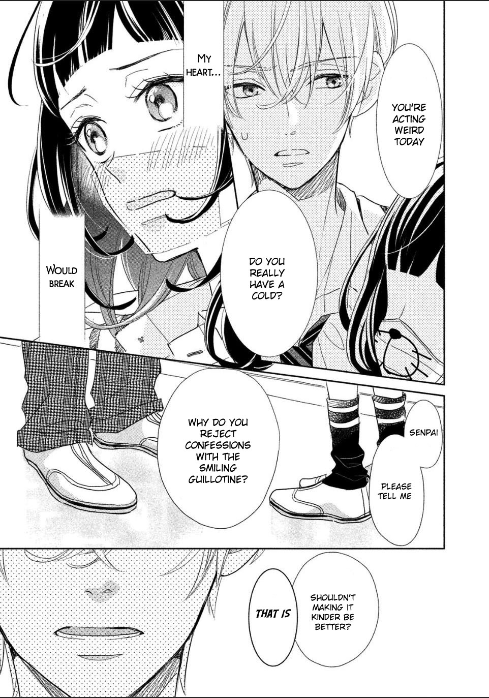 Senpai! Ima Kara Kokurimasu! Chapter 1 page 24 - Chapter 1 : The smilling guillotine VS the love zombie Koharu