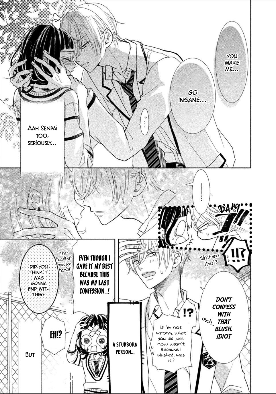 Senpai! Ima Kara Kokurimasu! Chapter 1 page 38 - Chapter 1 : The smilling guillotine VS the love zombie Koharu