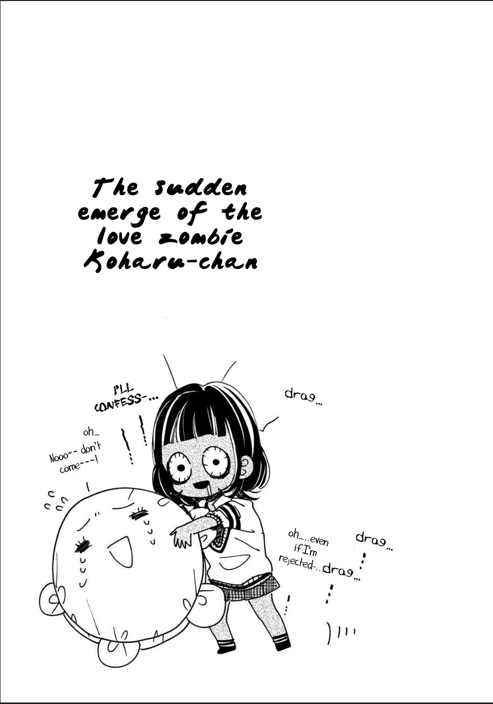 Senpai! Ima Kara Kokurimasu! Chapter 1 page 40 - Chapter 1 : The smilling guillotine VS the love zombie Koharu