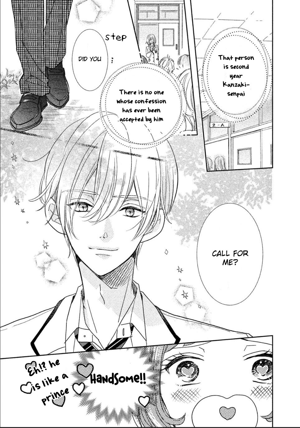Senpai! Ima Kara Kokurimasu! Chapter 1 page 6 - Chapter 1 : The smilling guillotine VS the love zombie Koharu