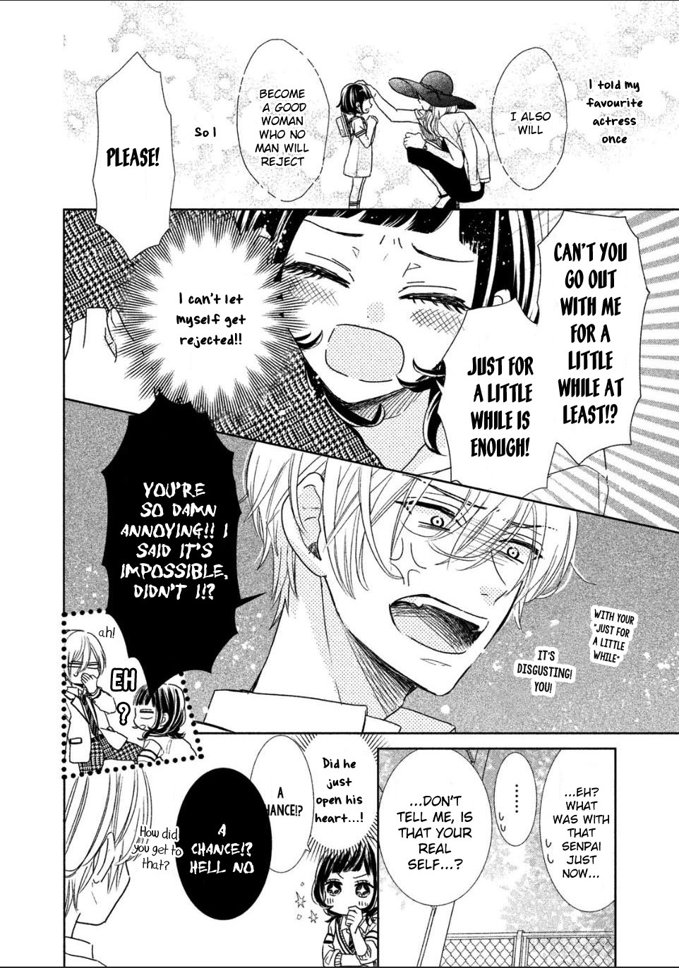 Senpai! Ima Kara Kokurimasu! Chapter 1 page 9 - Chapter 1 : The smilling guillotine VS the love zombie Koharu