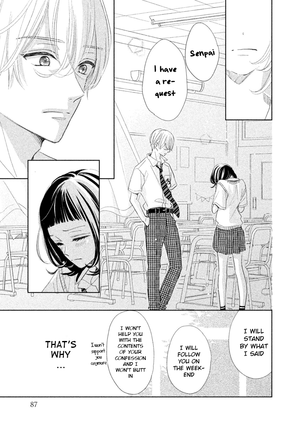 Senpai! Ima Kara Kokurimasu! Chapter 10 page 10 - Chapter 10: I won't let you be alone