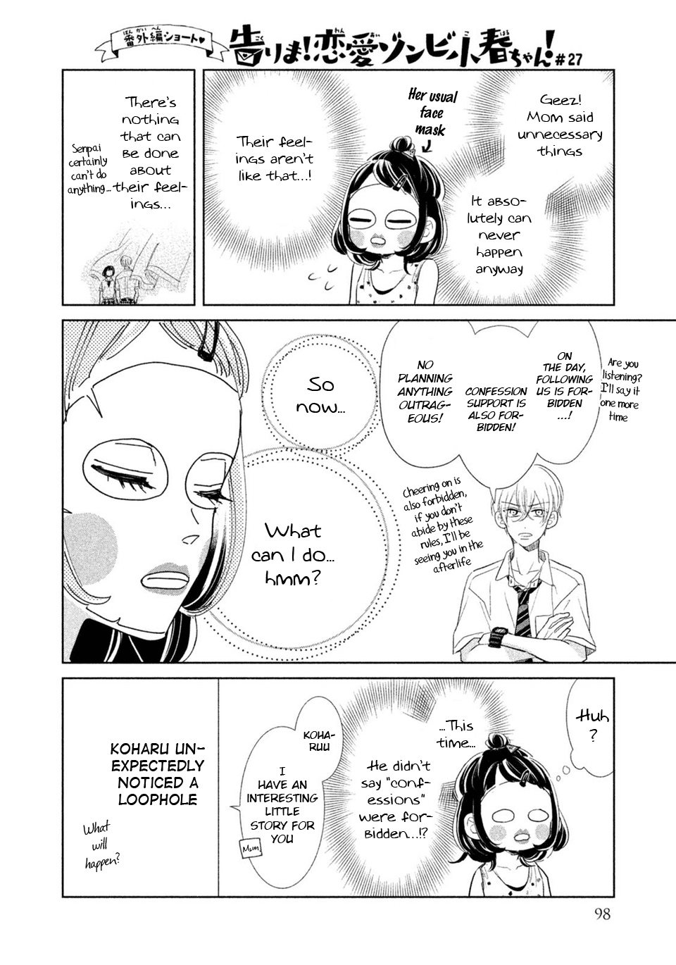 Senpai! Ima Kara Kokurimasu! Chapter 10 page 21 - Chapter 10: I won't let you be alone