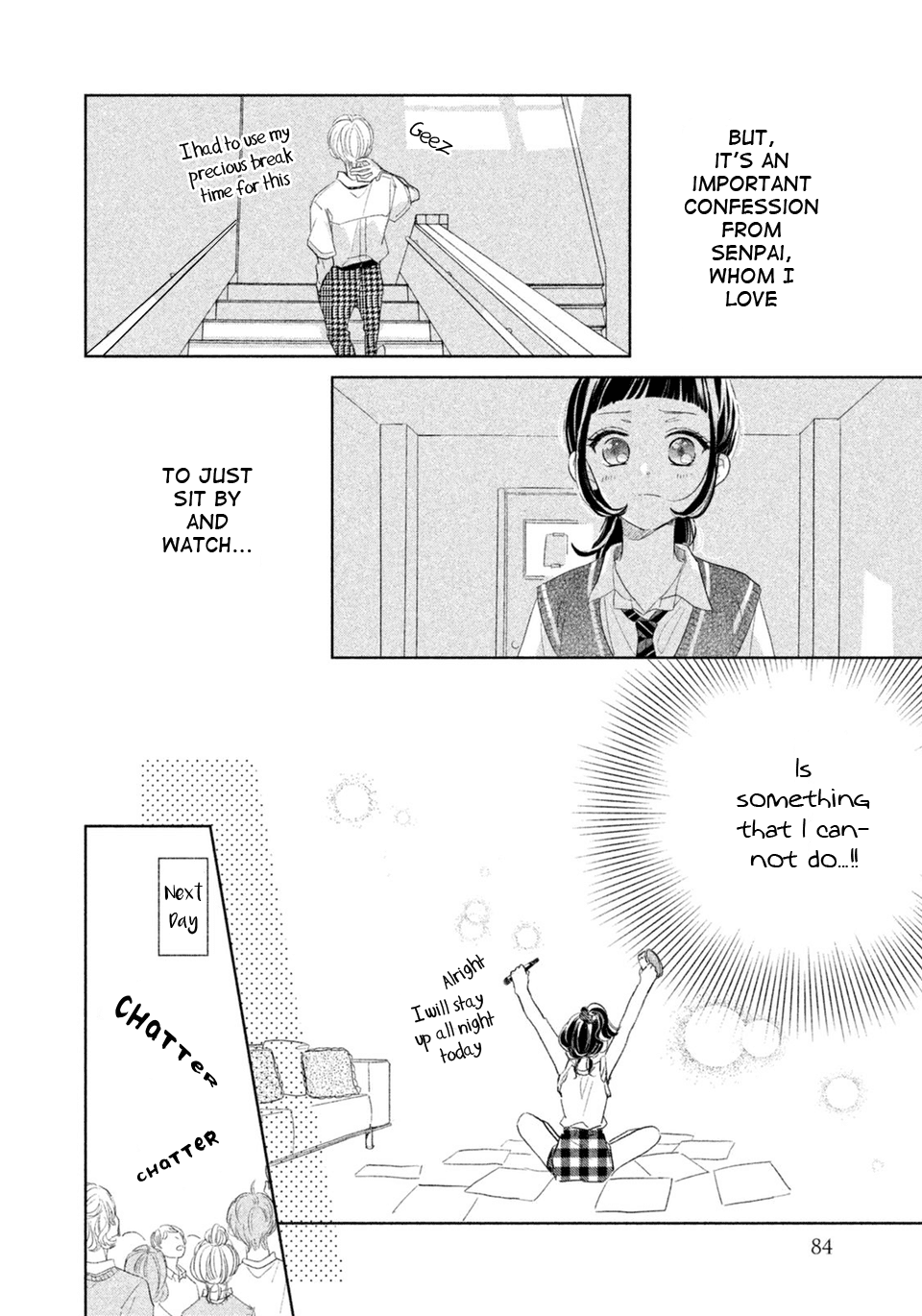 Senpai! Ima Kara Kokurimasu! Chapter 10 page 7 - Chapter 10: I won't let you be alone