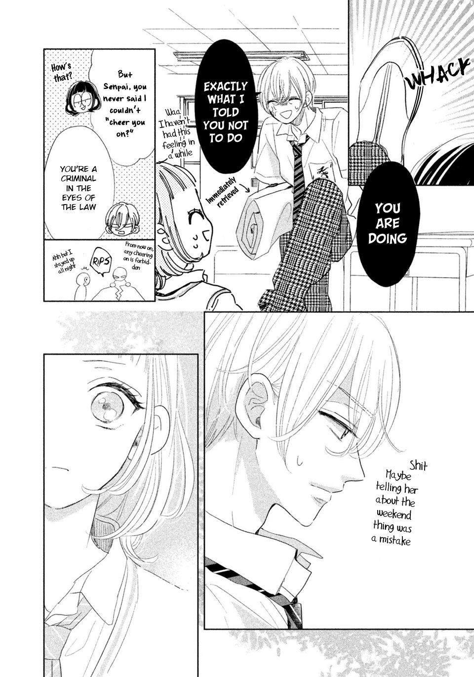 Senpai! Ima Kara Kokurimasu! Chapter 10 page 9 - Chapter 10: I won't let you be alone