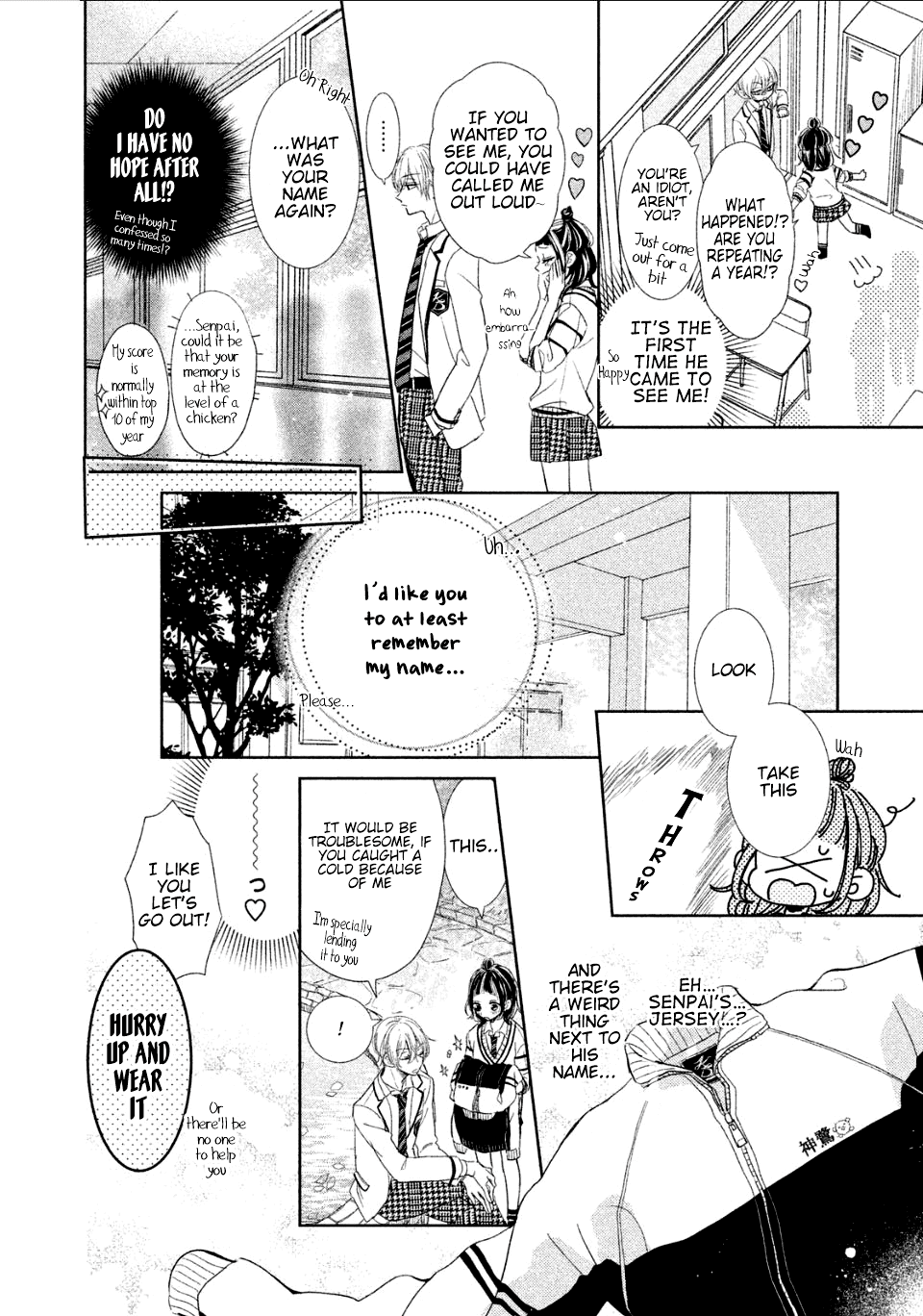 Senpai! Ima Kara Kokurimasu! Chapter 2 page 7 - Chapter 2 : My name and a 5%