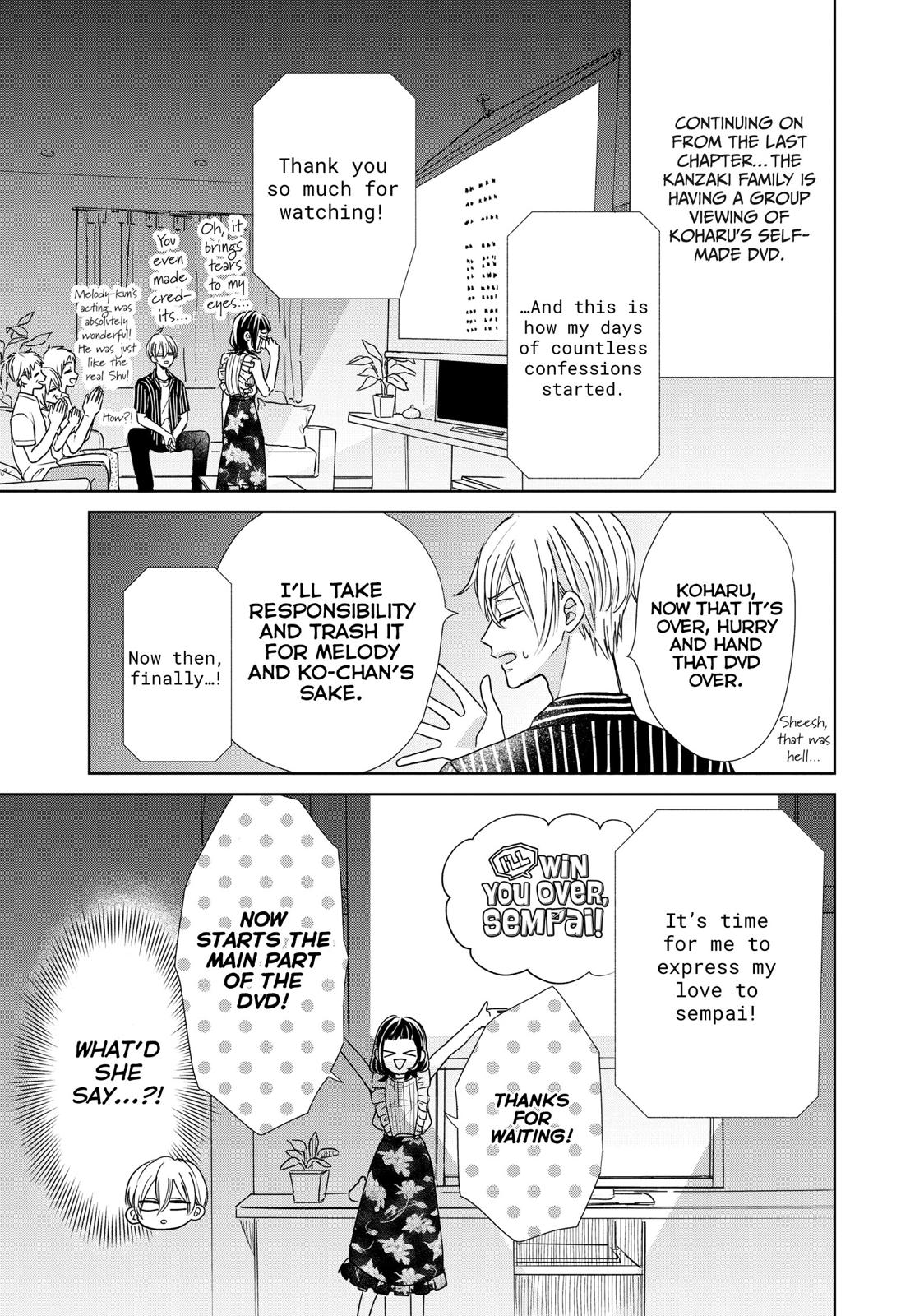 Senpai! Ima Kara Kokurimasu! Chapter 22 page 3 - Chapter 22