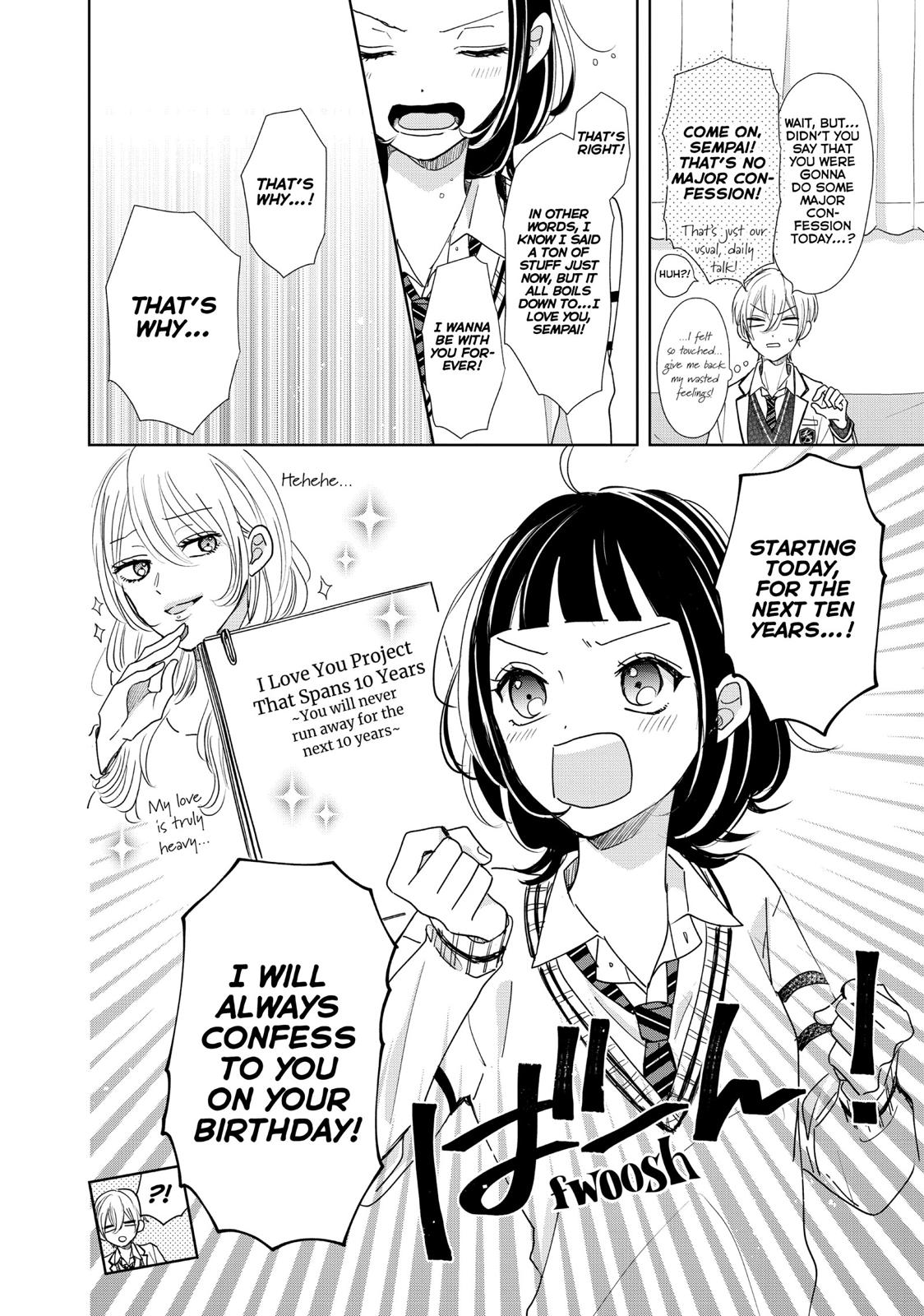 Senpai! Ima Kara Kokurimasu! Chapter 29 page 14 - Chapter 29