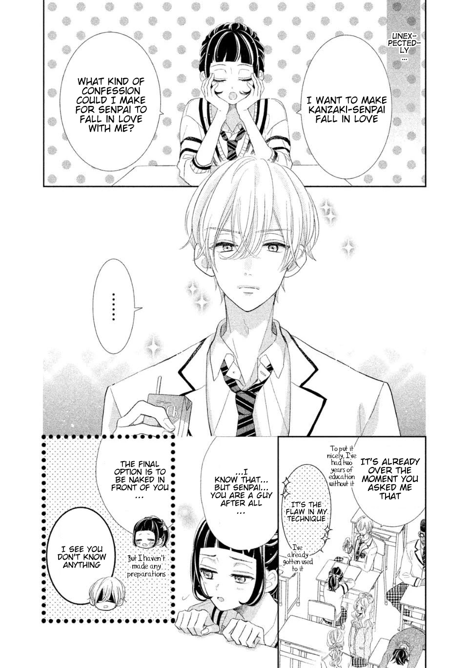 Senpai! Ima Kara Kokurimasu! Chapter 3 page 3 - Chapter 3: The Great Love Plan