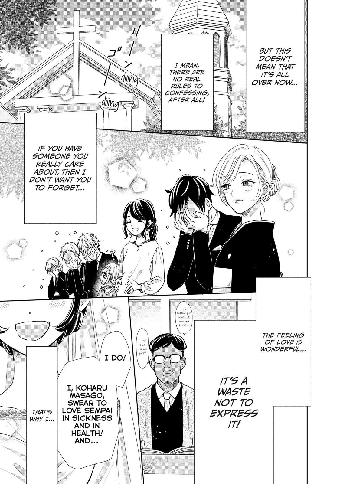 Senpai! Ima Kara Kokurimasu! Chapter 30 page 23 - Chapter 30 [END]