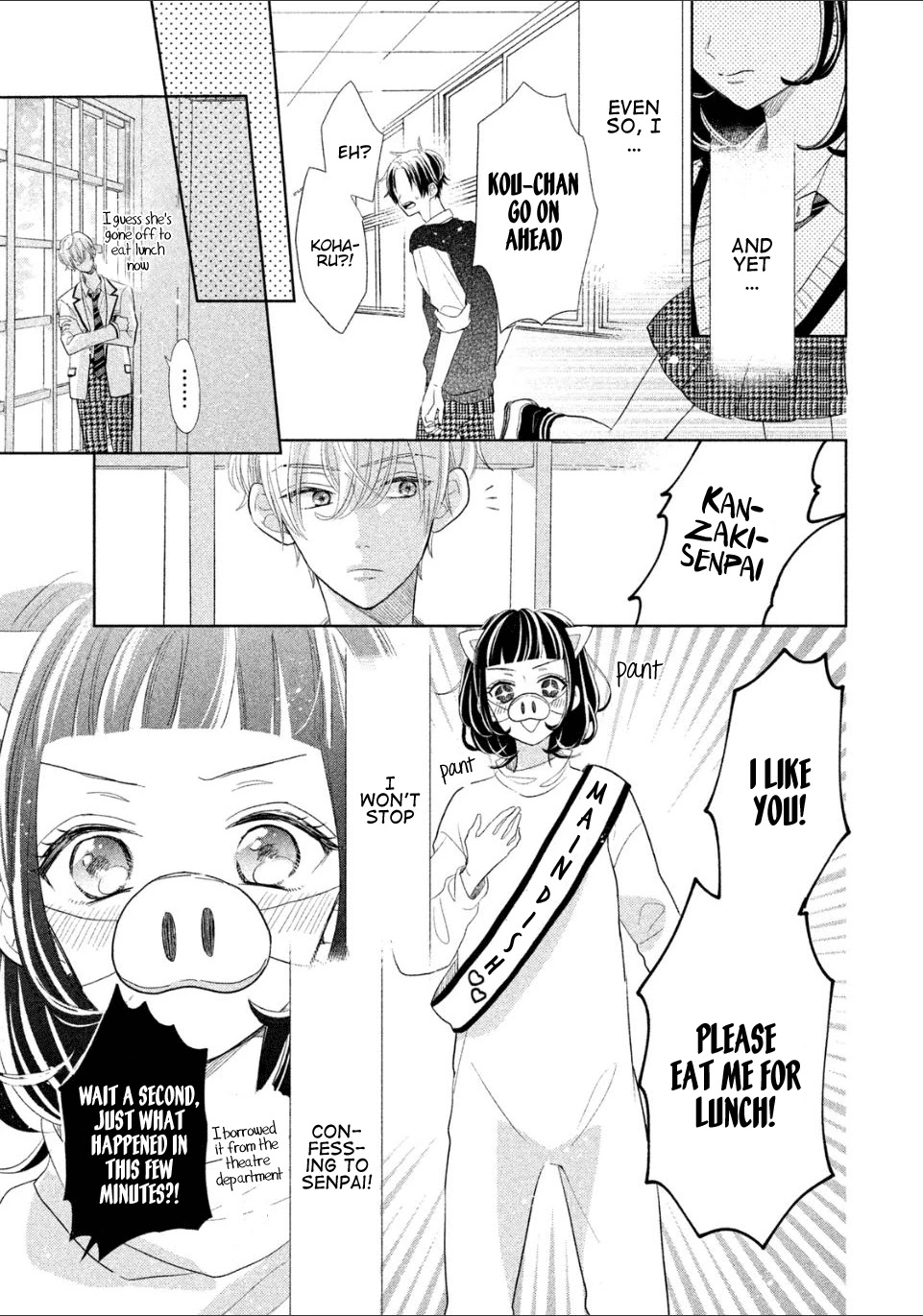 Senpai! Ima Kara Kokurimasu! Chapter 4 page 10 - Chapter 4: Do Your Best Kobuta-chan