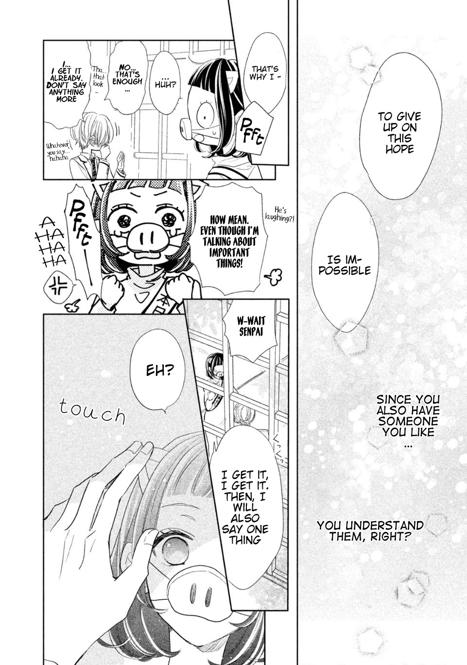 Senpai! Ima Kara Kokurimasu! Chapter 4 page 13 - Chapter 4: Do Your Best Kobuta-chan