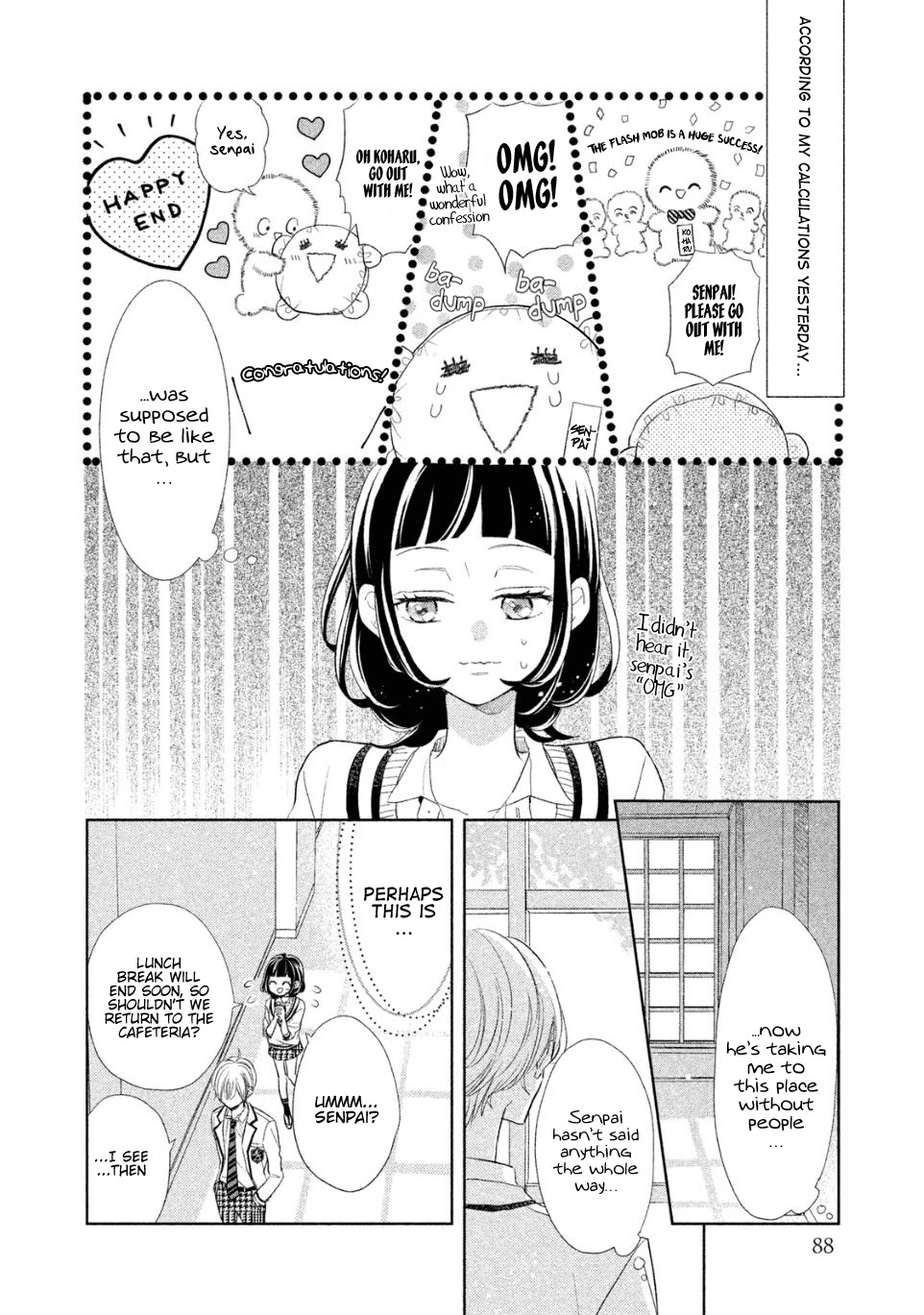 Senpai! Ima Kara Kokurimasu! Chapter 4 page 3 - Chapter 4: Do Your Best Kobuta-chan