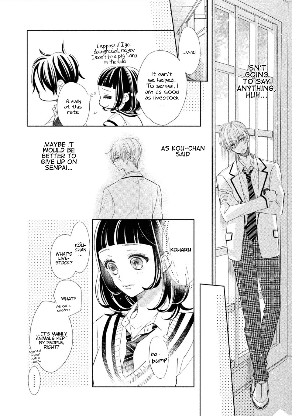 Senpai! Ima Kara Kokurimasu! Chapter 4 page 9 - Chapter 4: Do Your Best Kobuta-chan