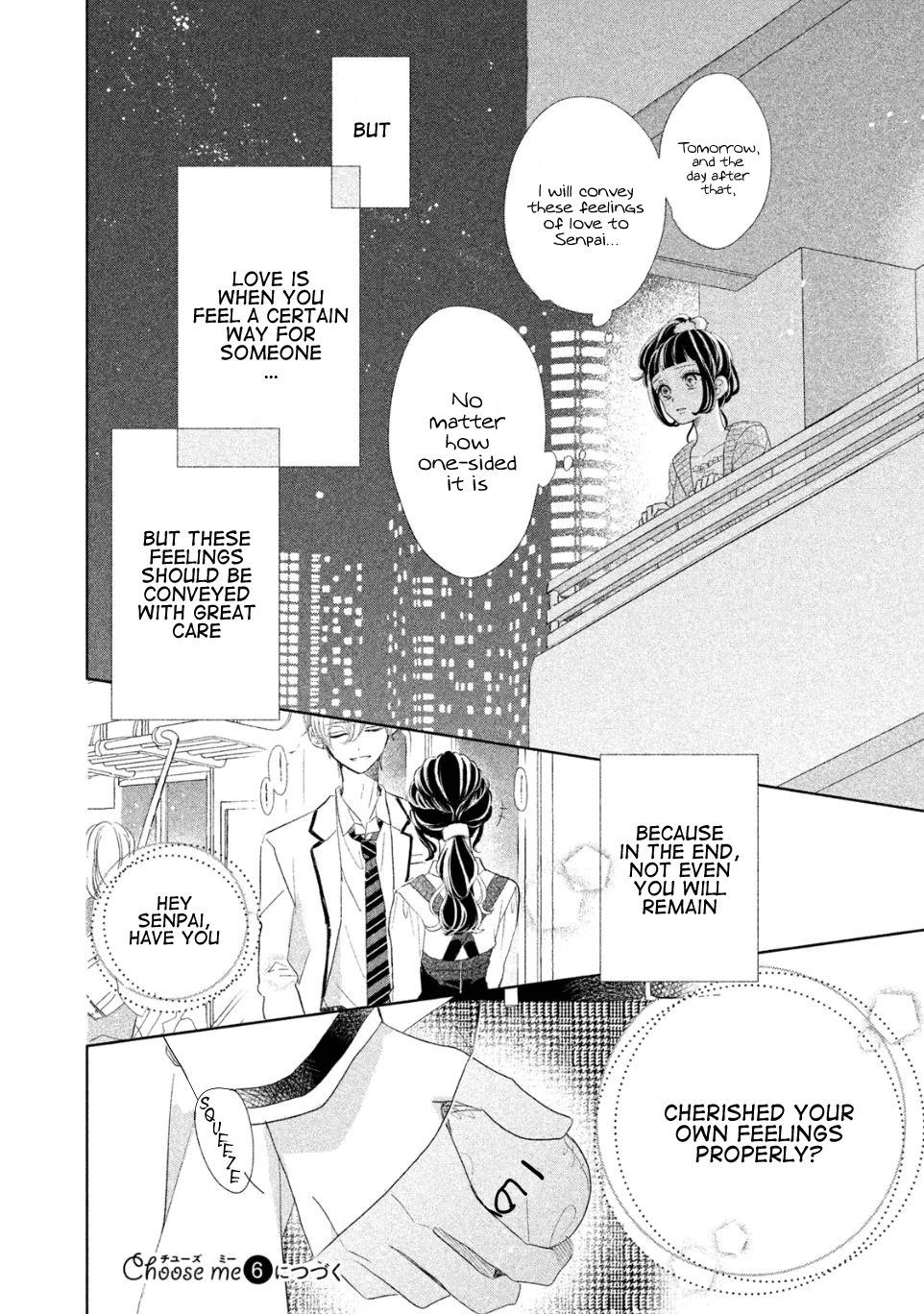 Senpai! Ima Kara Kokurimasu! Chapter 5 page 17 - Chapter 5: Don't crush my heart