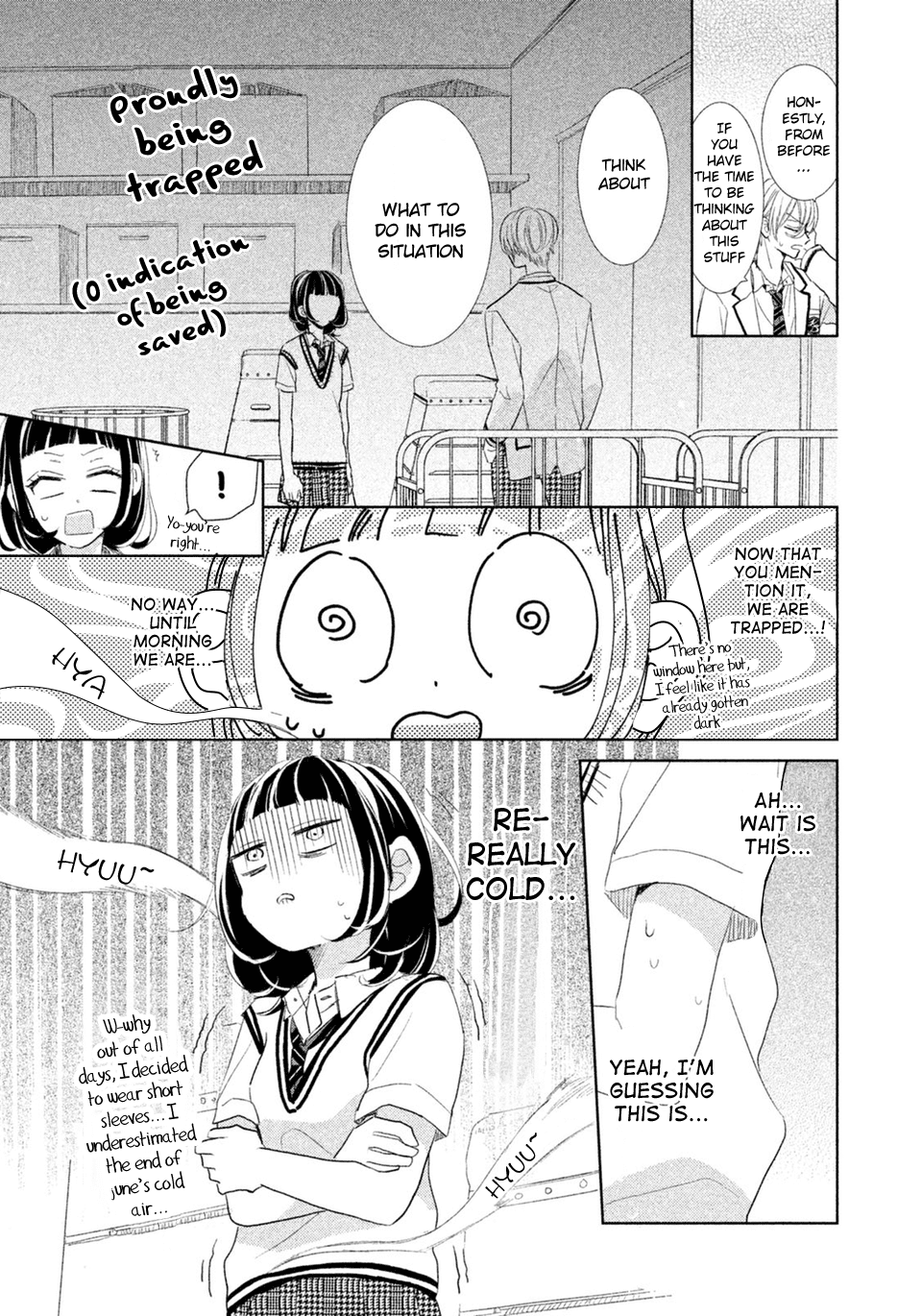 Senpai! Ima Kara Kokurimasu! Chapter 7 page 15 - Chapter 7: Just the two of them in the warehouse