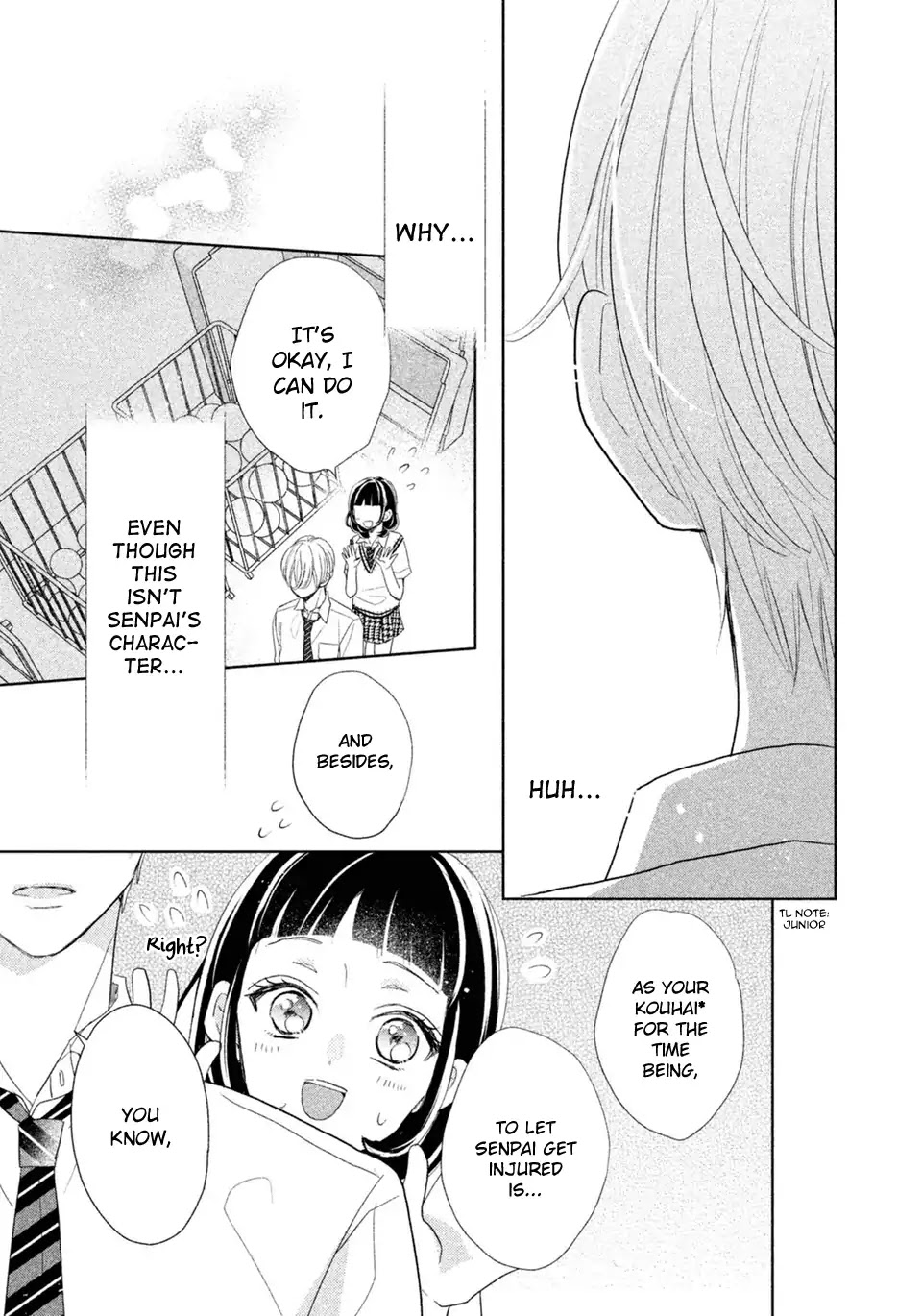 Senpai! Ima Kara Kokurimasu! Chapter 8 page 12 - Chapter 8: The first meeting at last!?