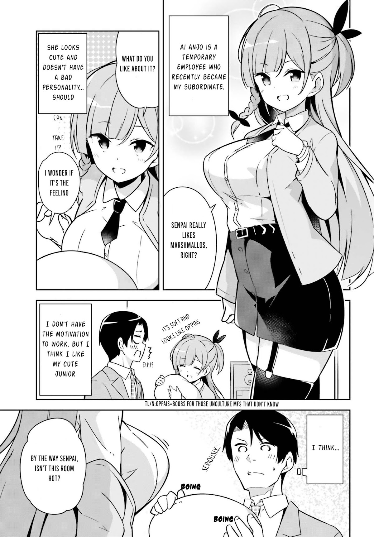 Senpai! Let's Have an Office Romance ♪ Chapter 1 page 4 - Chapter 1: Case 1