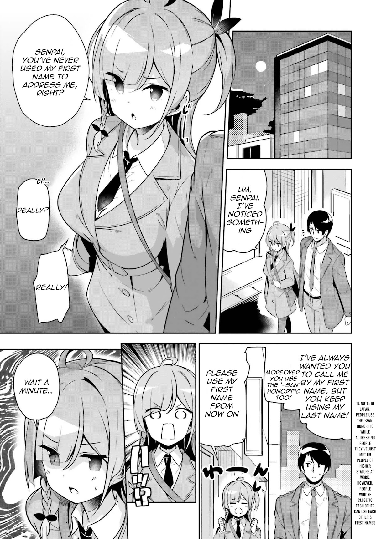 Senpai! Let's Have an Office Romance ♪ Chapter 10 page 4 - Chapter 10: Case 10