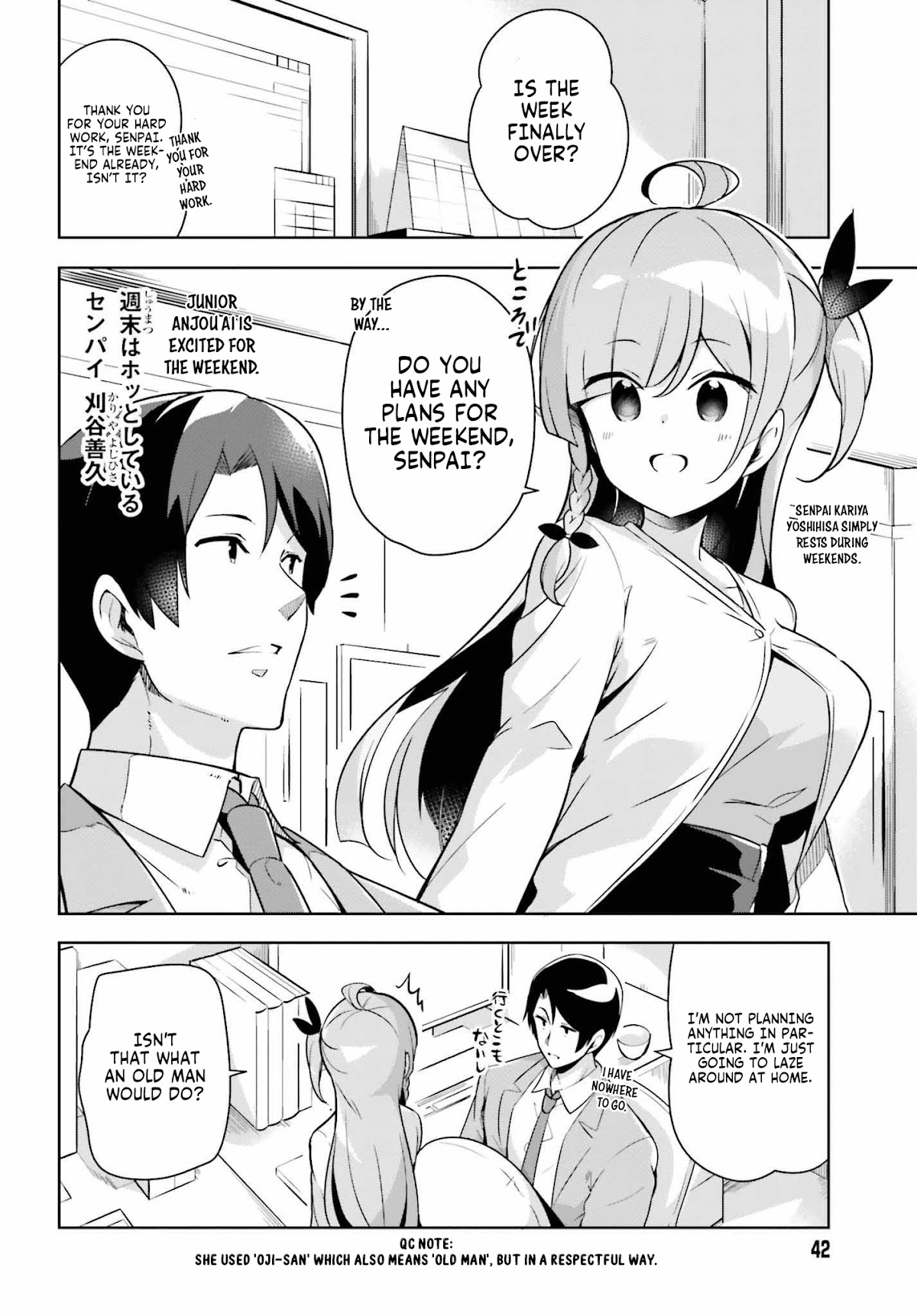 Senpai! Let's Have an Office Romance ♪ Chapter 11.1 page 3 - Chapter 11.1: Case - 11 [Part - 1]
