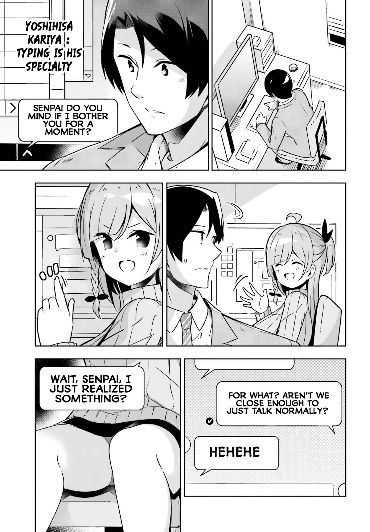 Senpai! Let's Have an Office Romance ♪ Chapter 14 page 4 - Chapter 14: Case 14