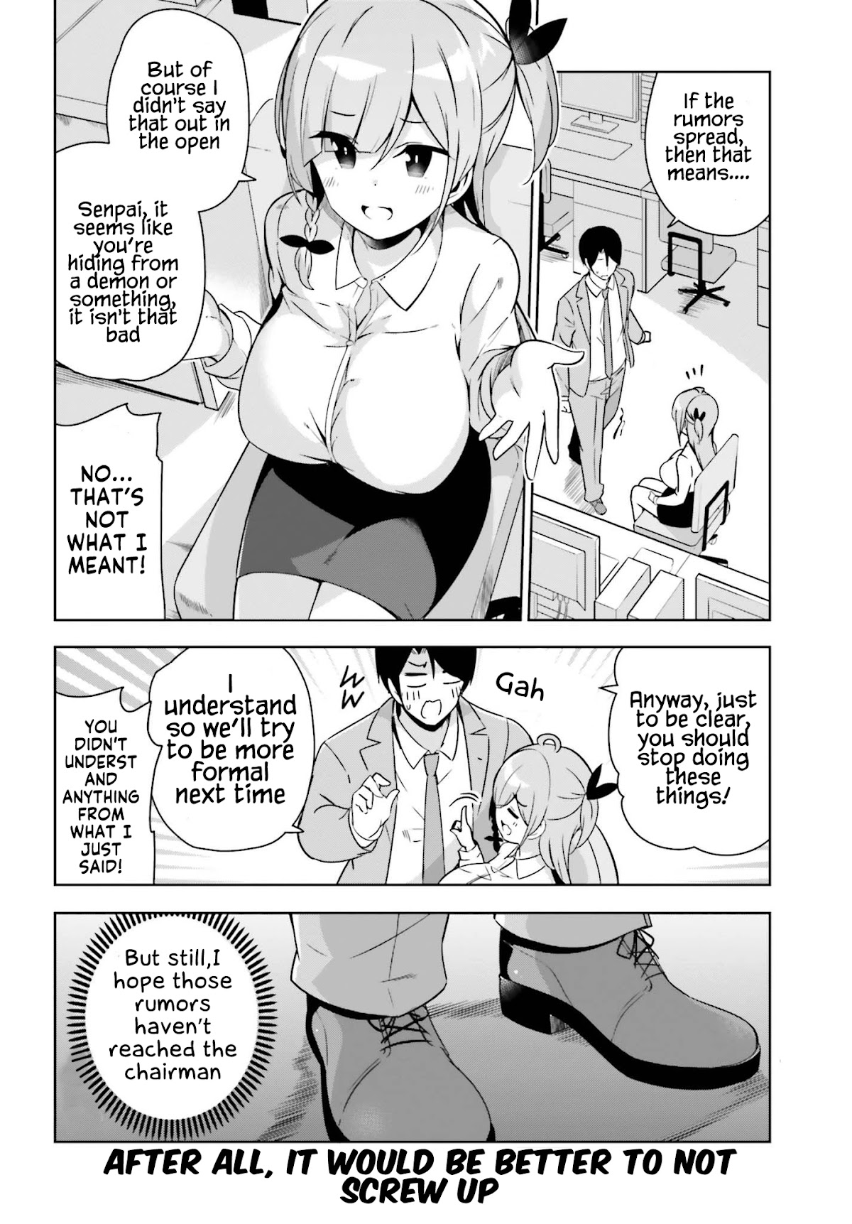 Senpai! Let's Have an Office Romance ♪ Chapter 16 page 9 - Chapter 16: Case 16