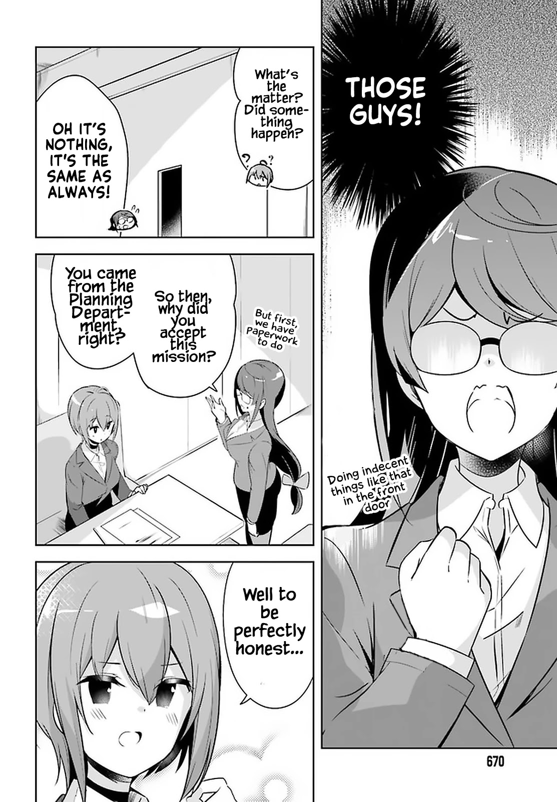 Senpai! Let's Have an Office Romance ♪ Chapter 17 page 7 - Chapter 17: Case 17