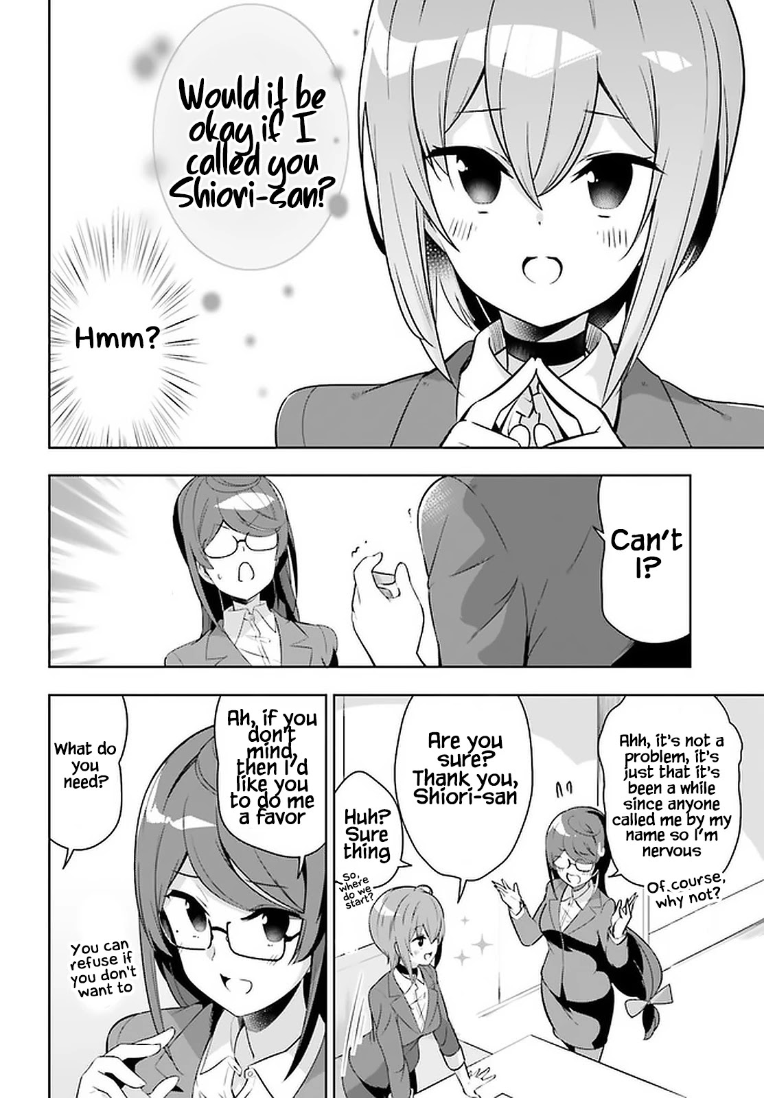 Senpai! Let's Have an Office Romance ♪ Chapter 17 page 9 - Chapter 17: Case 17