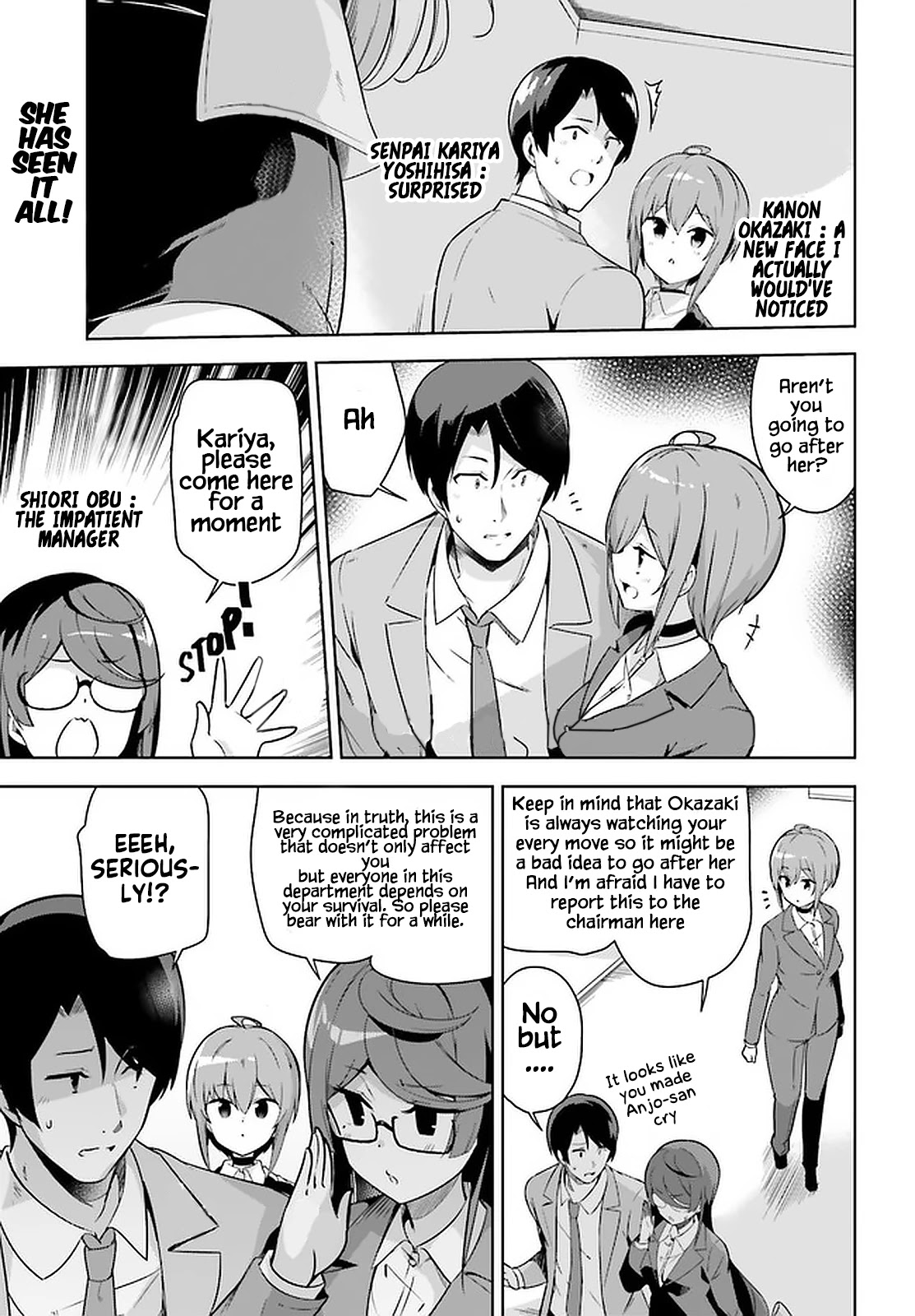Senpai! Let's Have an Office Romance ♪ Chapter 19 page 2 - Chapter 19: Case 19